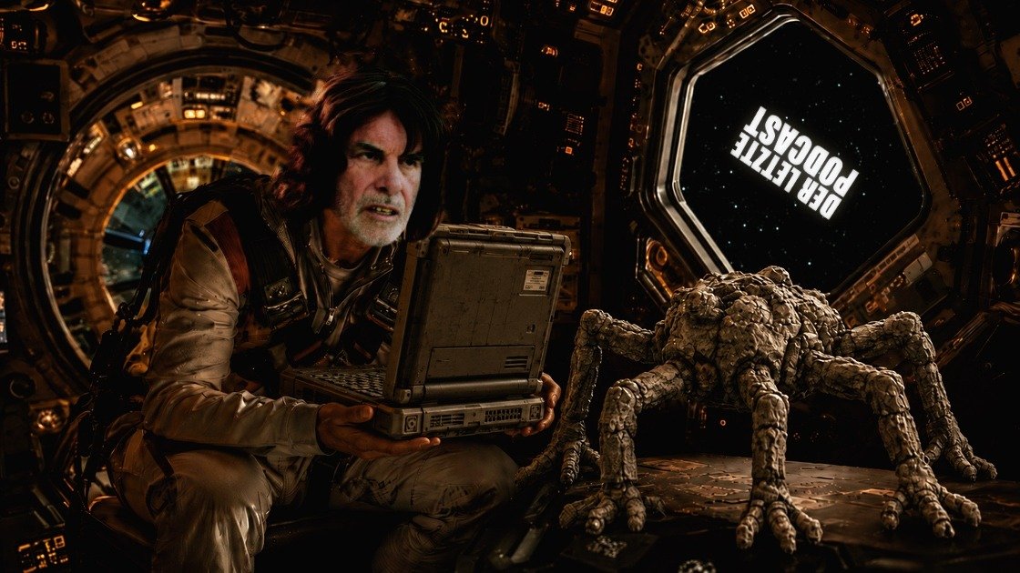 Geht es um korrekte Darstellungen wissenschaftlicher Themen in #ScienceFiction-Filmen kennt unser Dr. Tobi Erdmann kein Pardon!

Vorher stand er mit Daniel Pook mal wieder f&uuml;r #DerLetztePodcast in H&uuml;rth vor einem All-You-Can-Eat-Buffet.

H&