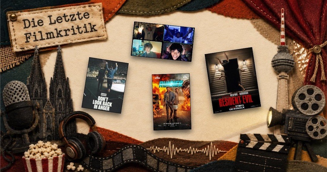 Wir bem&uuml;hen uns bei "Die Letzte Filmkritik" ja immer, B&ouml;gen zwischen besprochenen Filmen zu ziehen und heute lief es wie geschmiert. In #ResidentEvil &amp; #Lifehack erkennen wir das gleiche Muster - bei #Runner auch, da blo&szlig