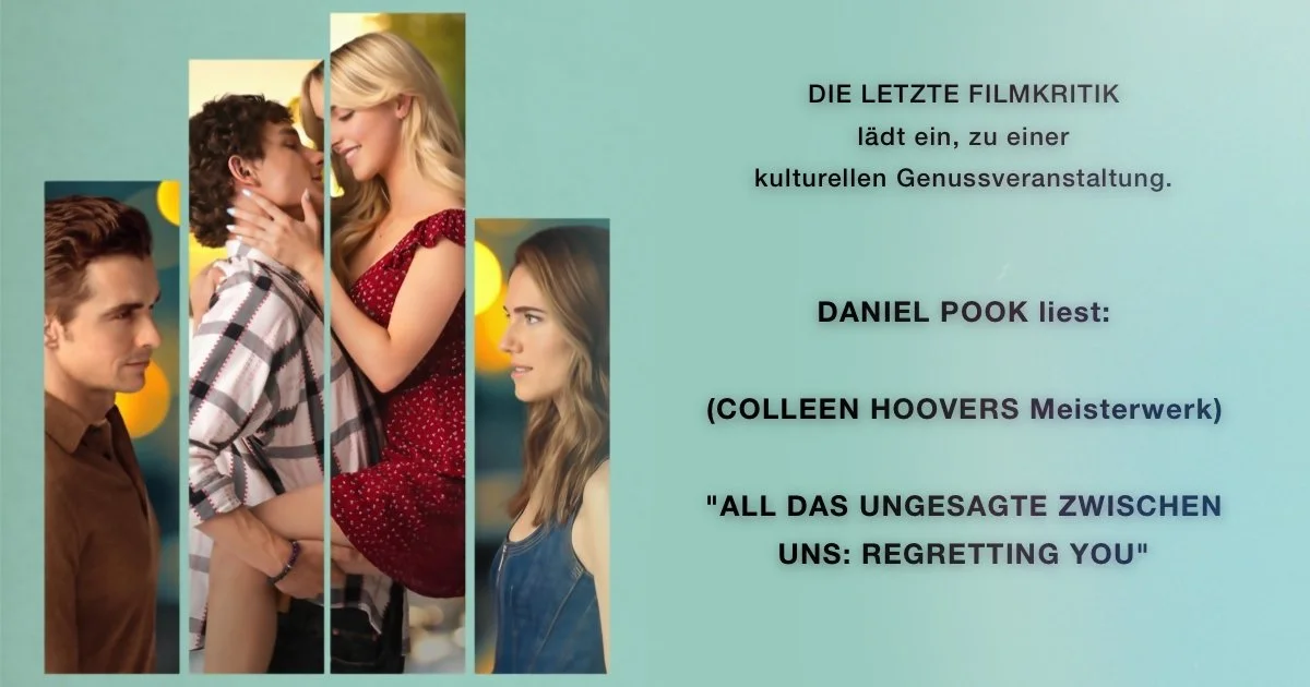 Daniel Pook liest Regretting You von Colleen Hoover vor