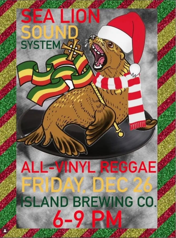 Live Music: Sea Lion Sound System, 6-9 pm/ Food Truck: DisFruta