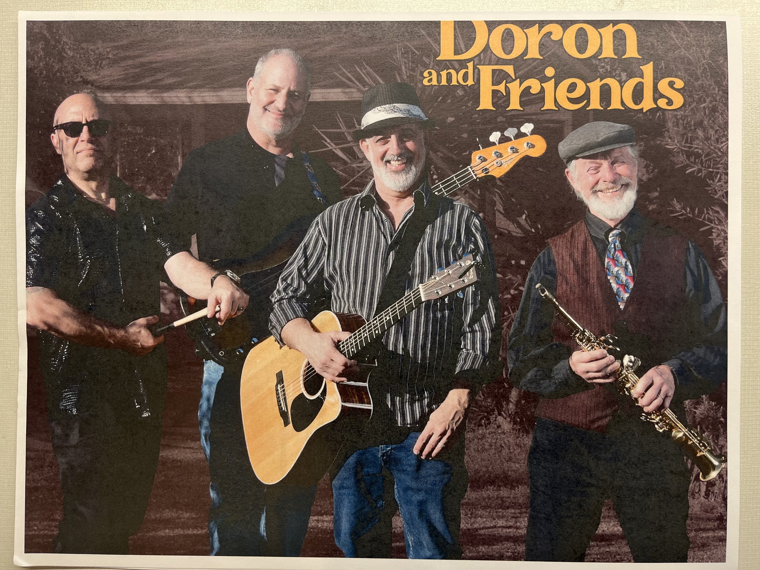 Live Music: Doran and Friends, 6-9 pm/ Food Truck: DisFruta