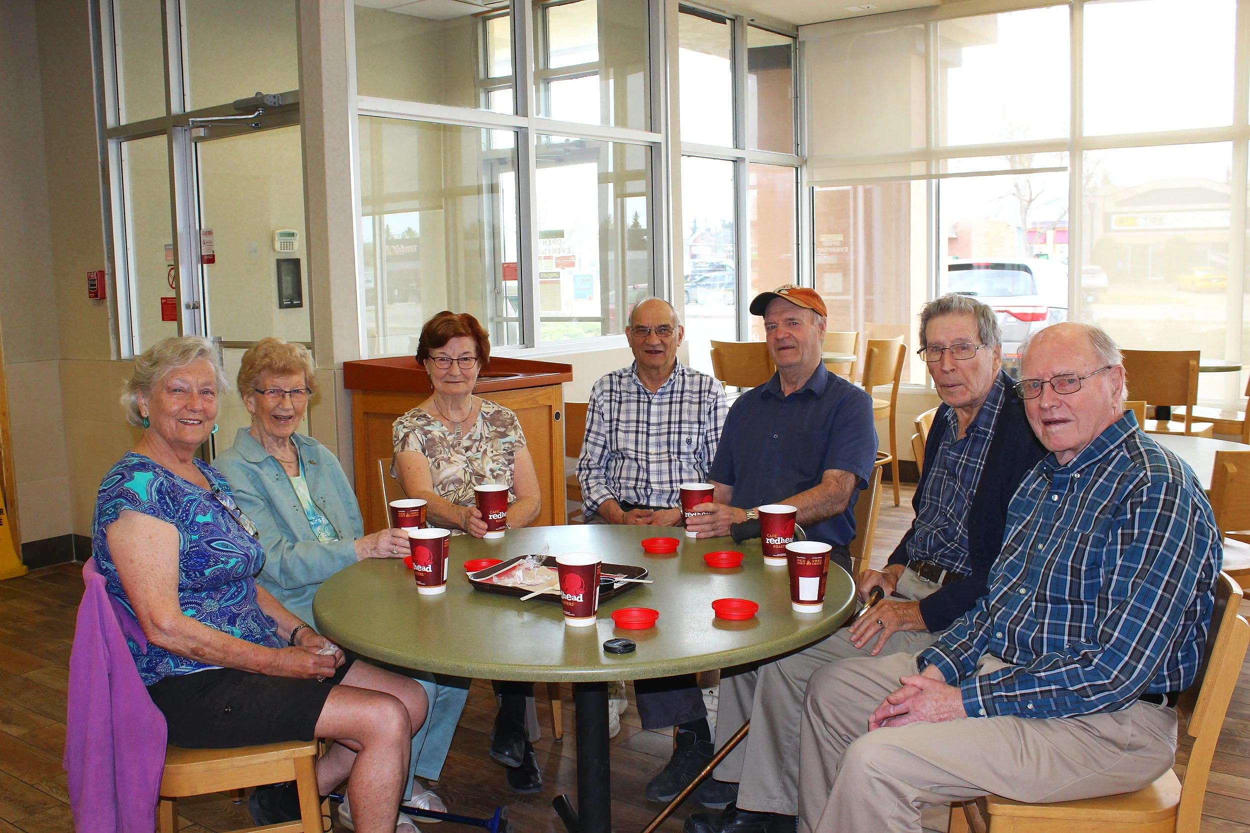 Coffee out at Wendy's (every Tuesday morning)
