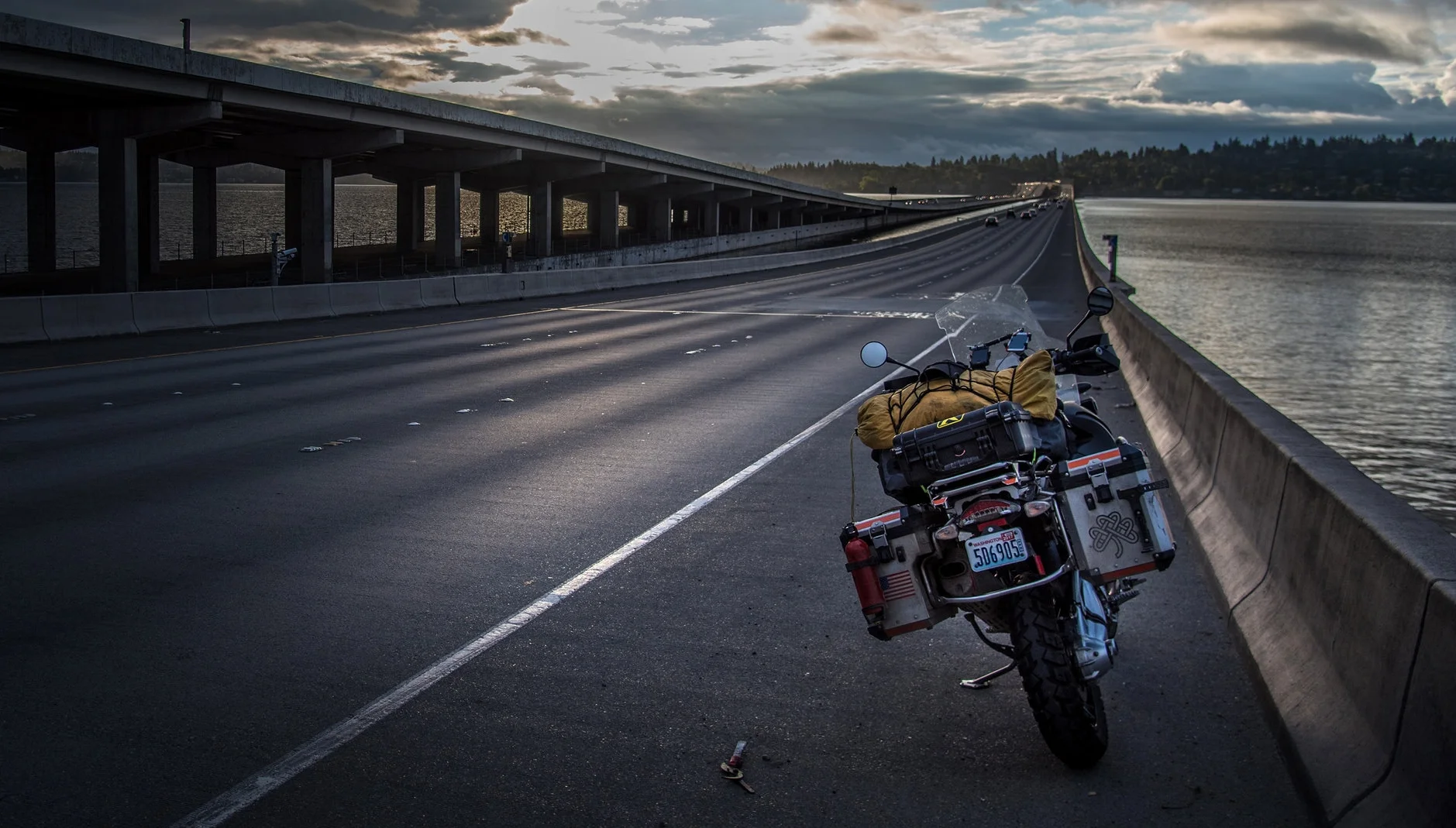 We’re thinking about riding up into Canada and…” I interrupted immediately and said, “I’m in.”