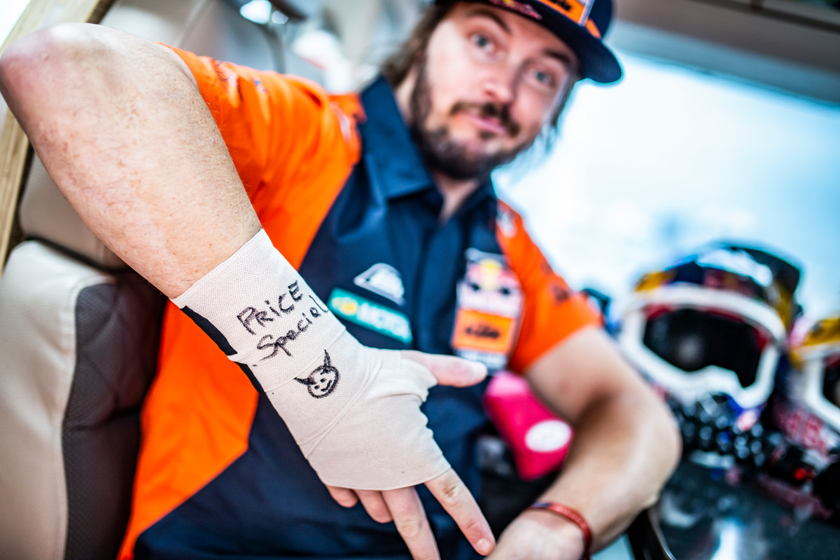 Toby Price (AUS) Dakar 2019 © Marcin Kin