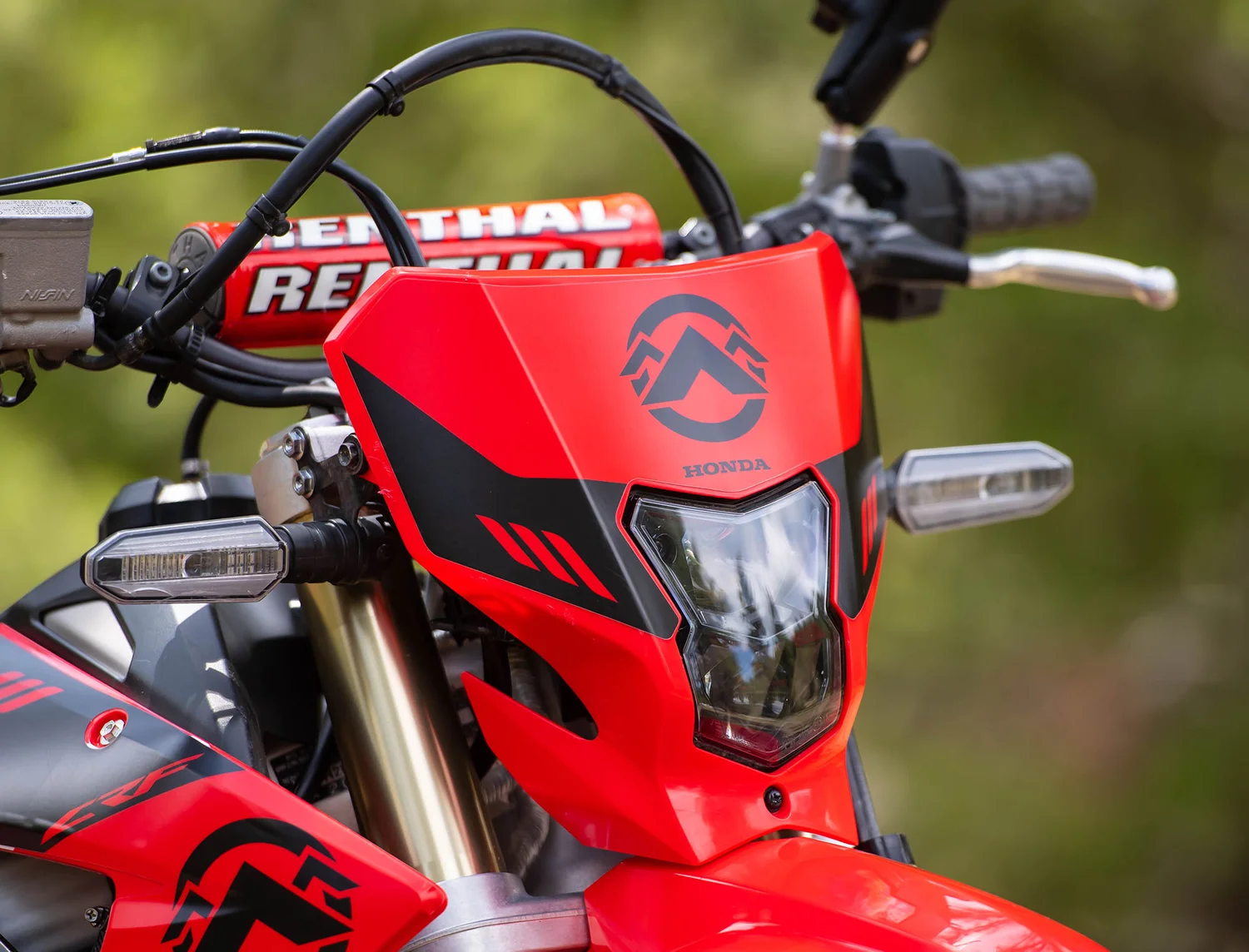 Upshift 2019 2020 Honda Crf450l Red Black Graphics Kit