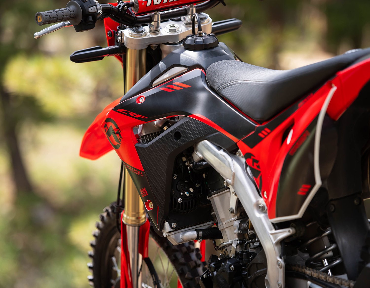 Upshift 2019 2020 Honda Crf450l Red Black Graphics Kit