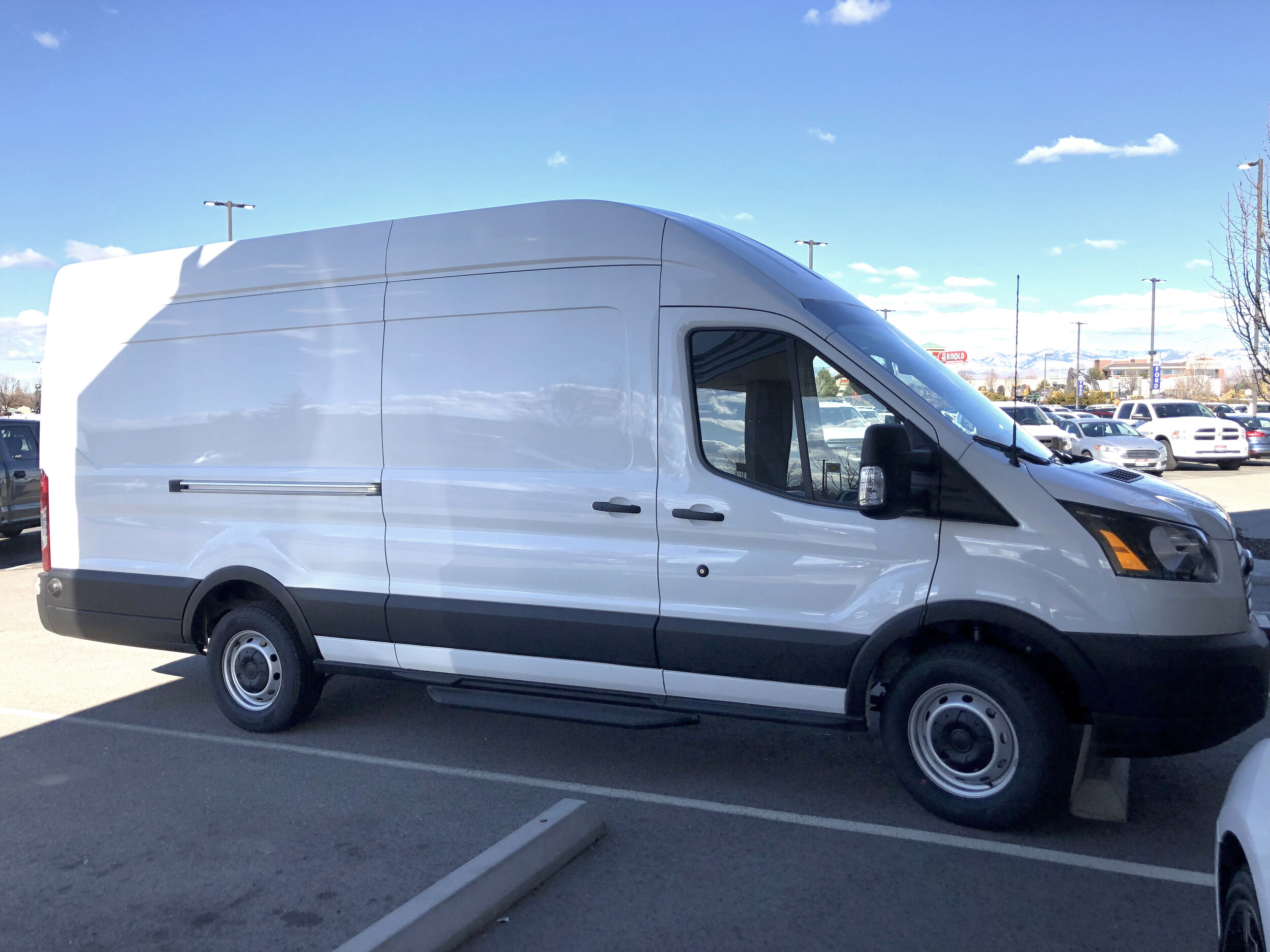 2019 ford transit crew van