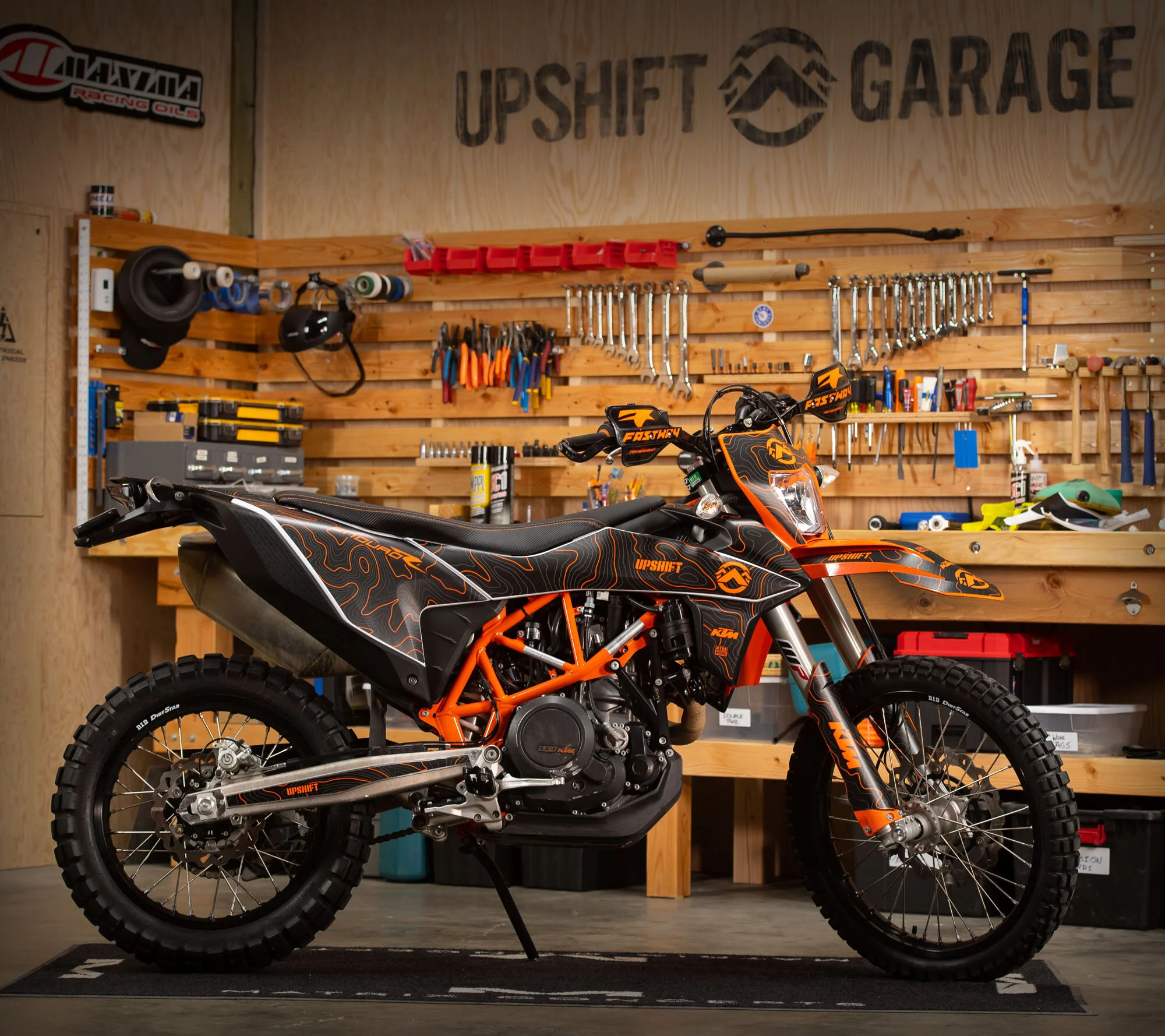 2022 KTM 690 Enduro TOPO Graphics Kit
