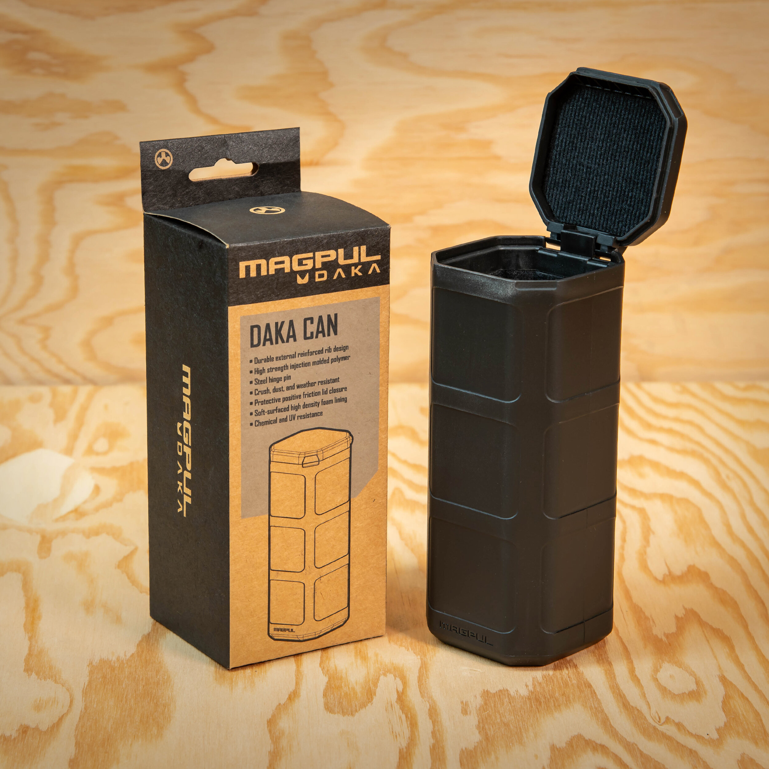Magpul DAKA Can Protective Storage Container Black MAG1028-BLK 