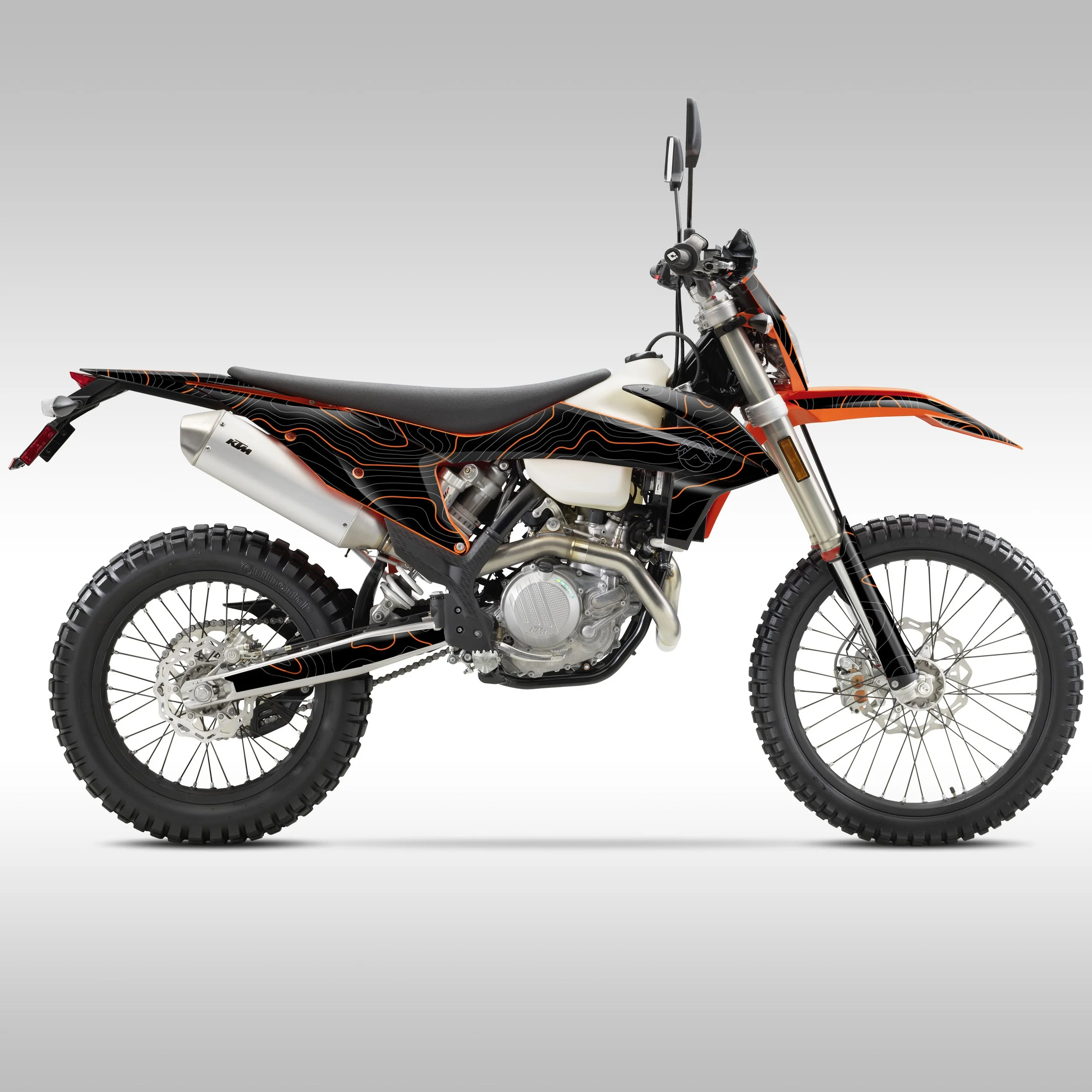 KTM EXC-F, XC - TOPO Graphics Kit