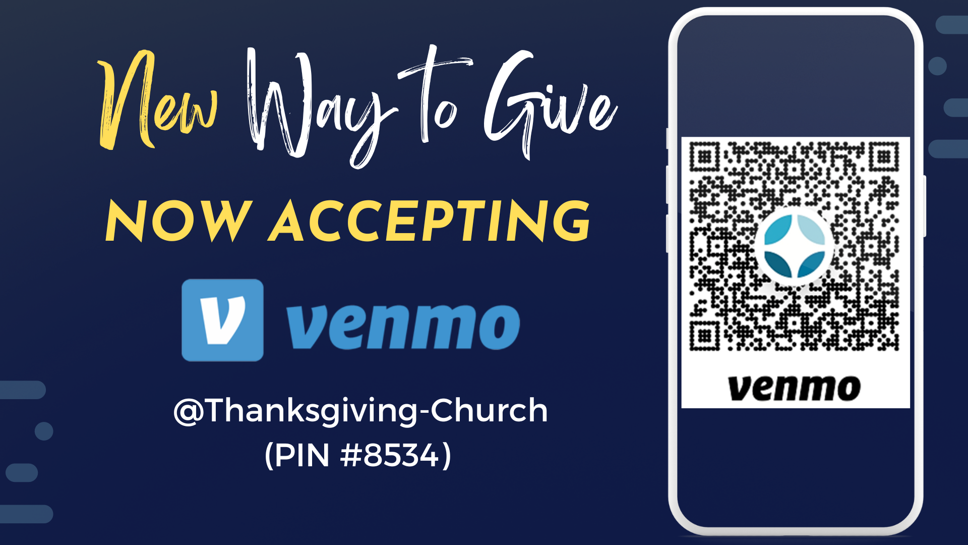 Giving with Venmo