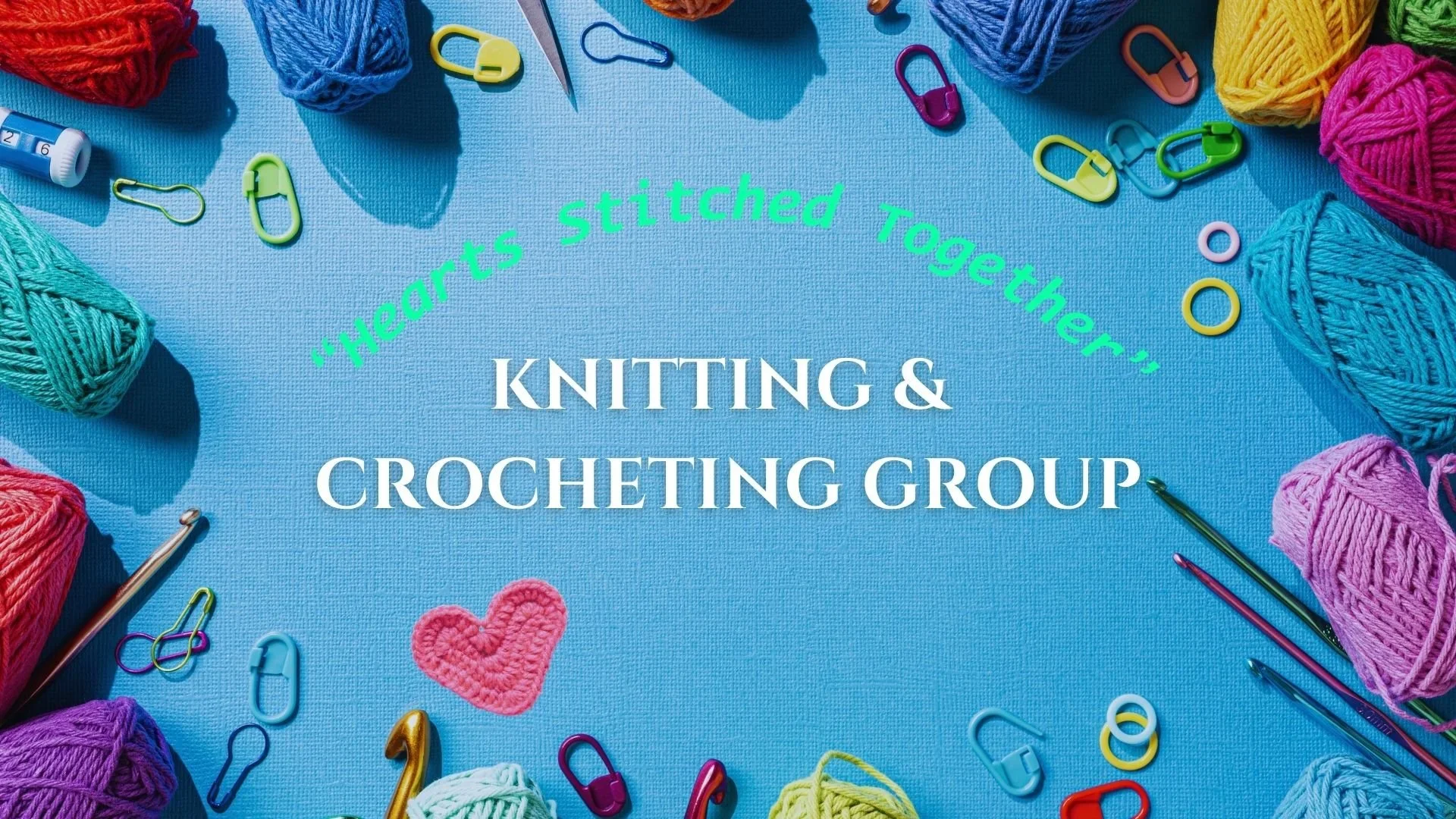 Knitting/Crocheting | Hearts Stitched Together  