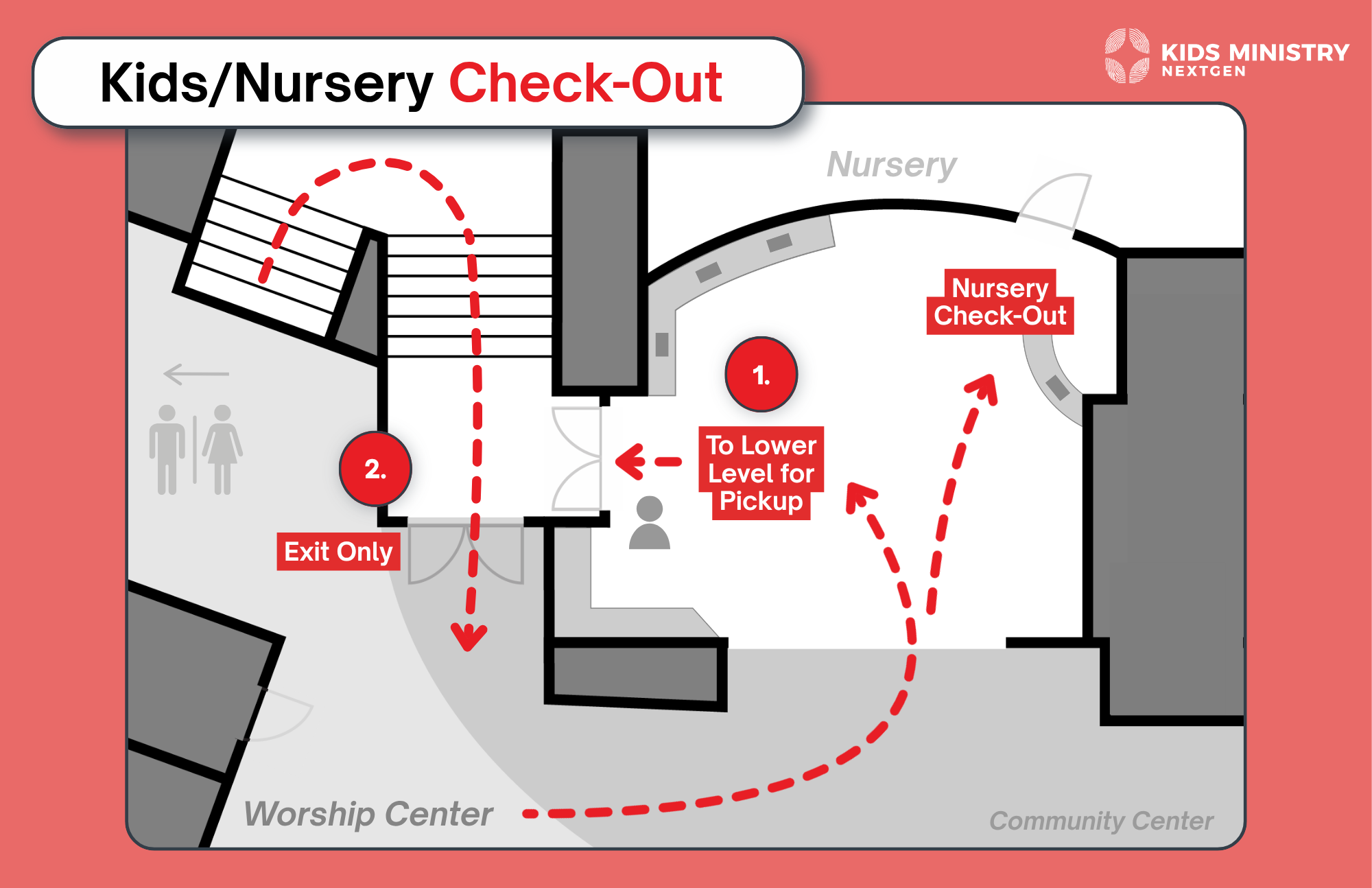Kids &amp; Nursery Check-Out Map (Copy)