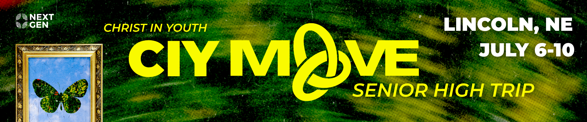 Christ in Youth Move senior High Trip | Lincoln, NE | July 6-10