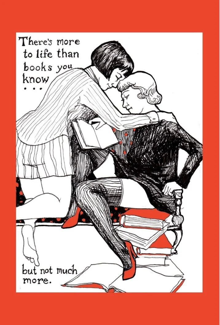 More to Life than Books...Smiths Inspired Postcard