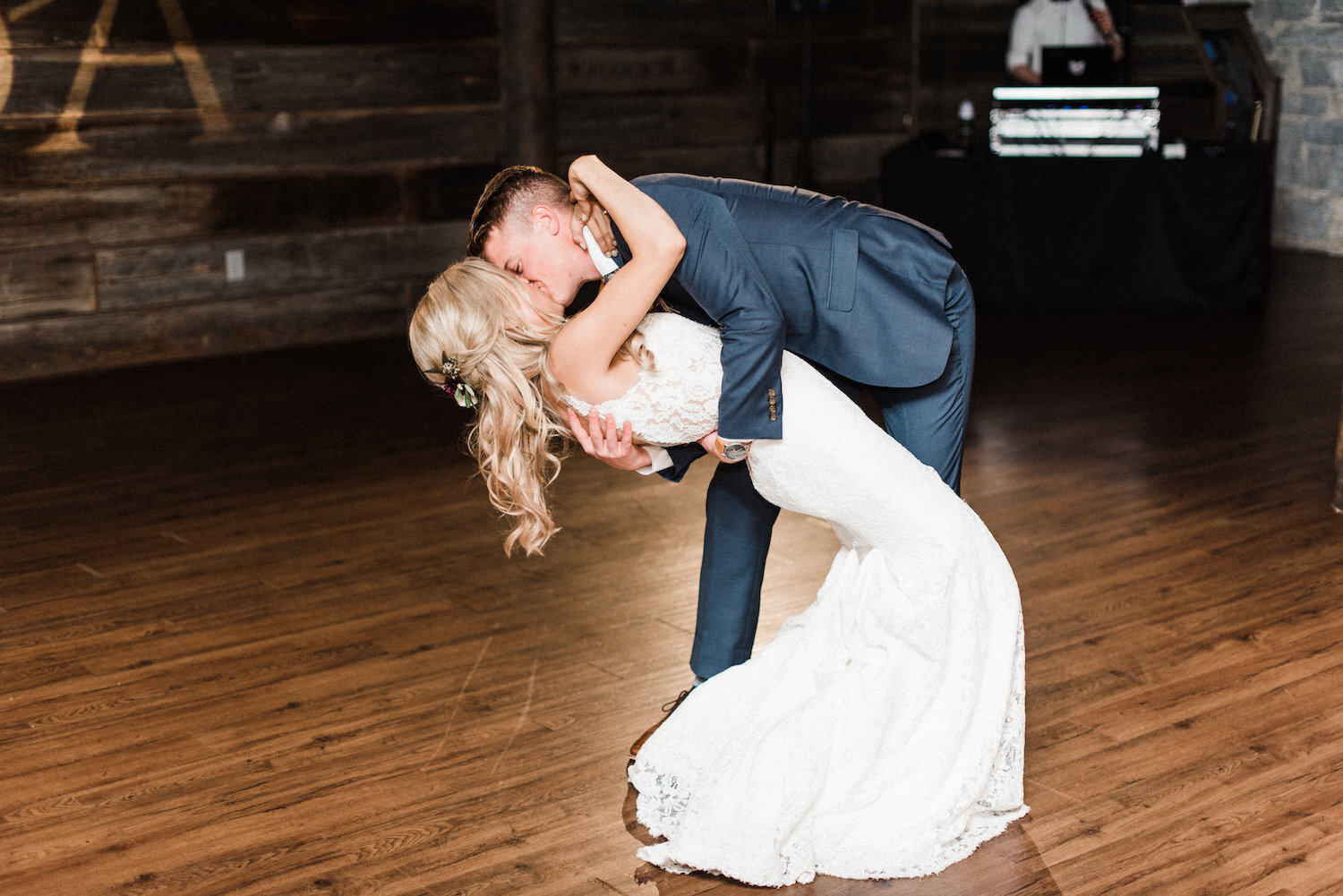 25 Bride Groom First Dance Dip Lowertown Event Center Minneapolis.jpg