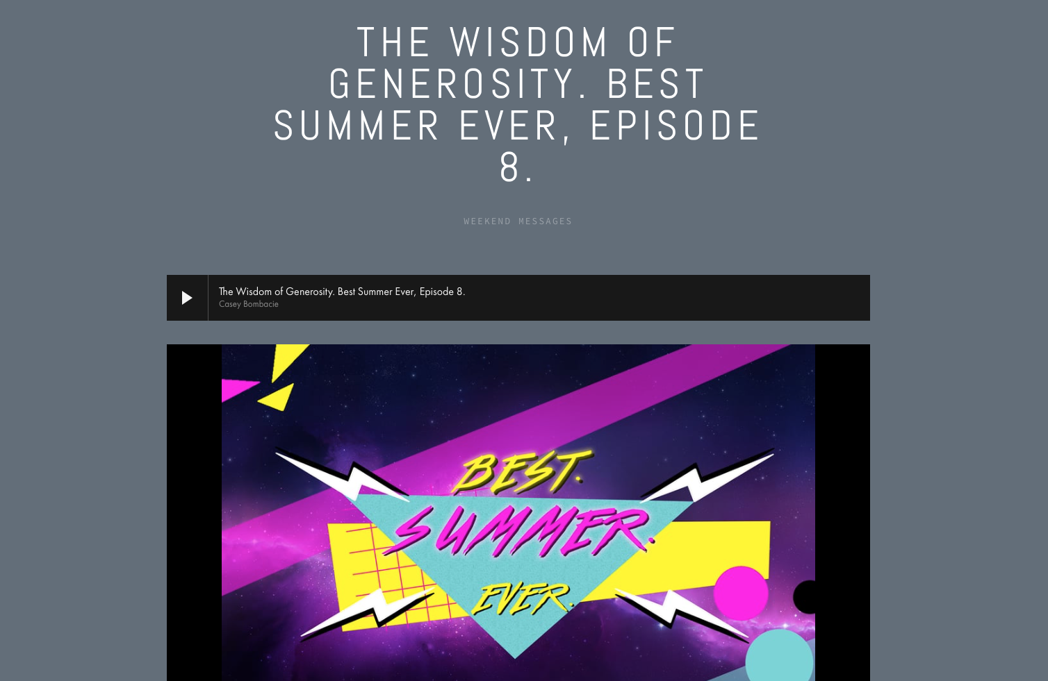 Web Design - City of God, II