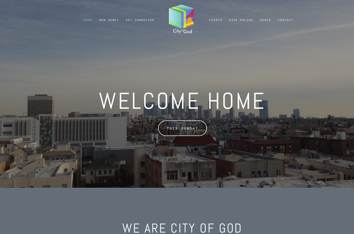 Web Design - City of God