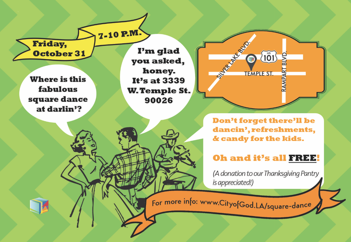 Flyer - Square Dance, II