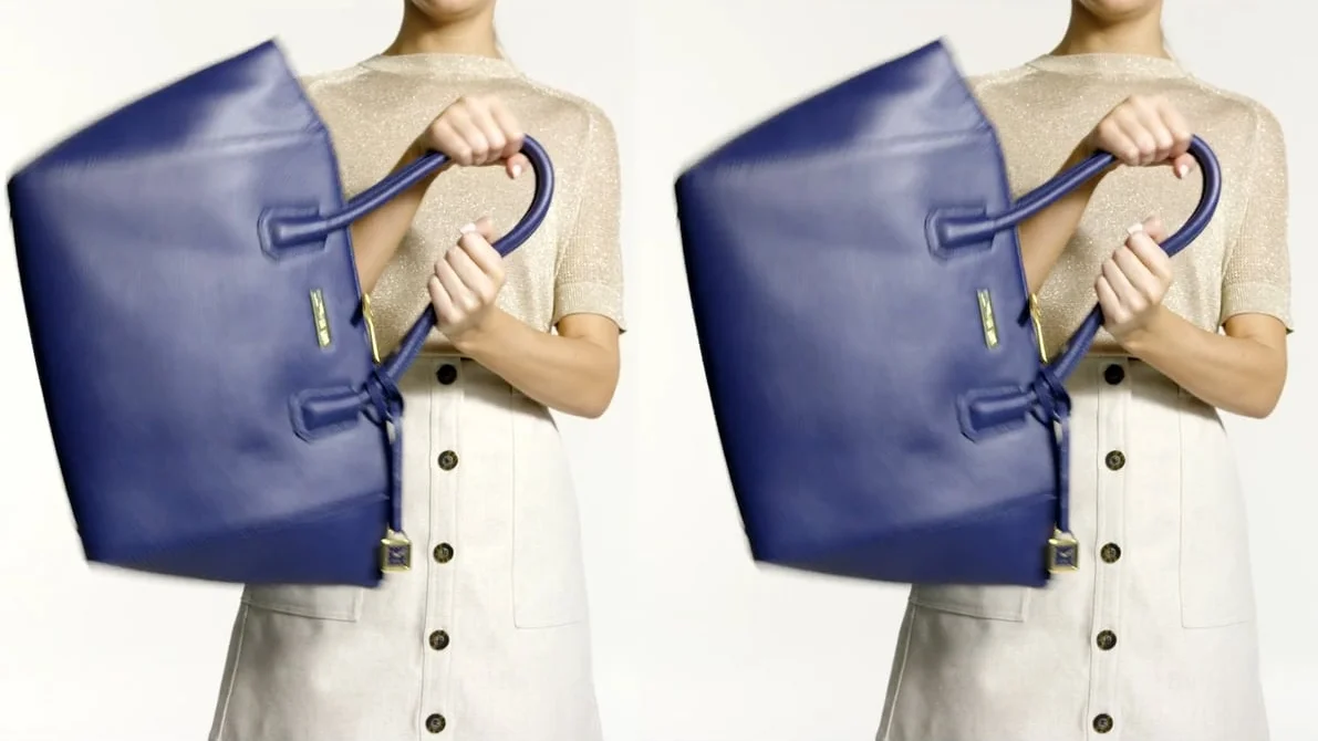Joy and Iman Handbag Concept Cut