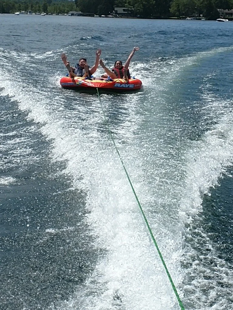 pix 5 Little Ghosts Jumping In The Lake lake george island boat tours