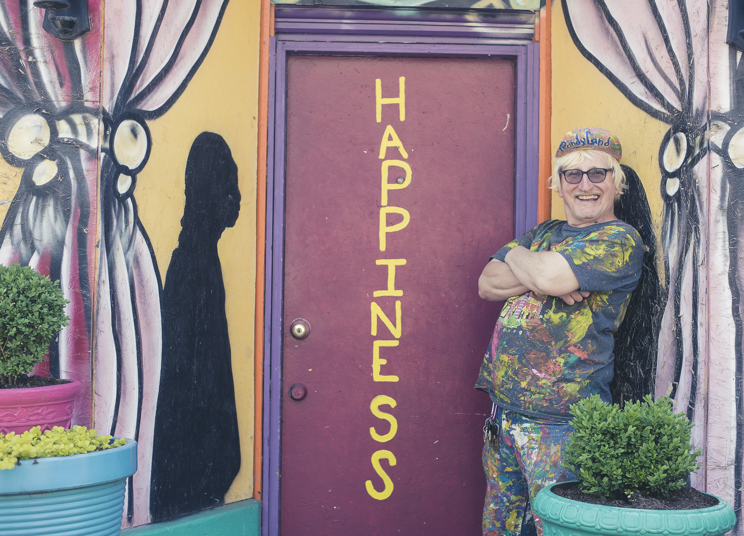Randy, the creator behind RandyLand. His goal was to make his community brighter, cleaner and establish a place to live where the residents could be proud of their street.