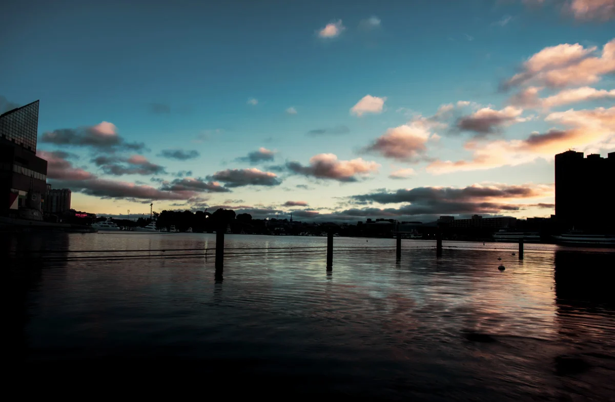 Inner Harbor at Sunset