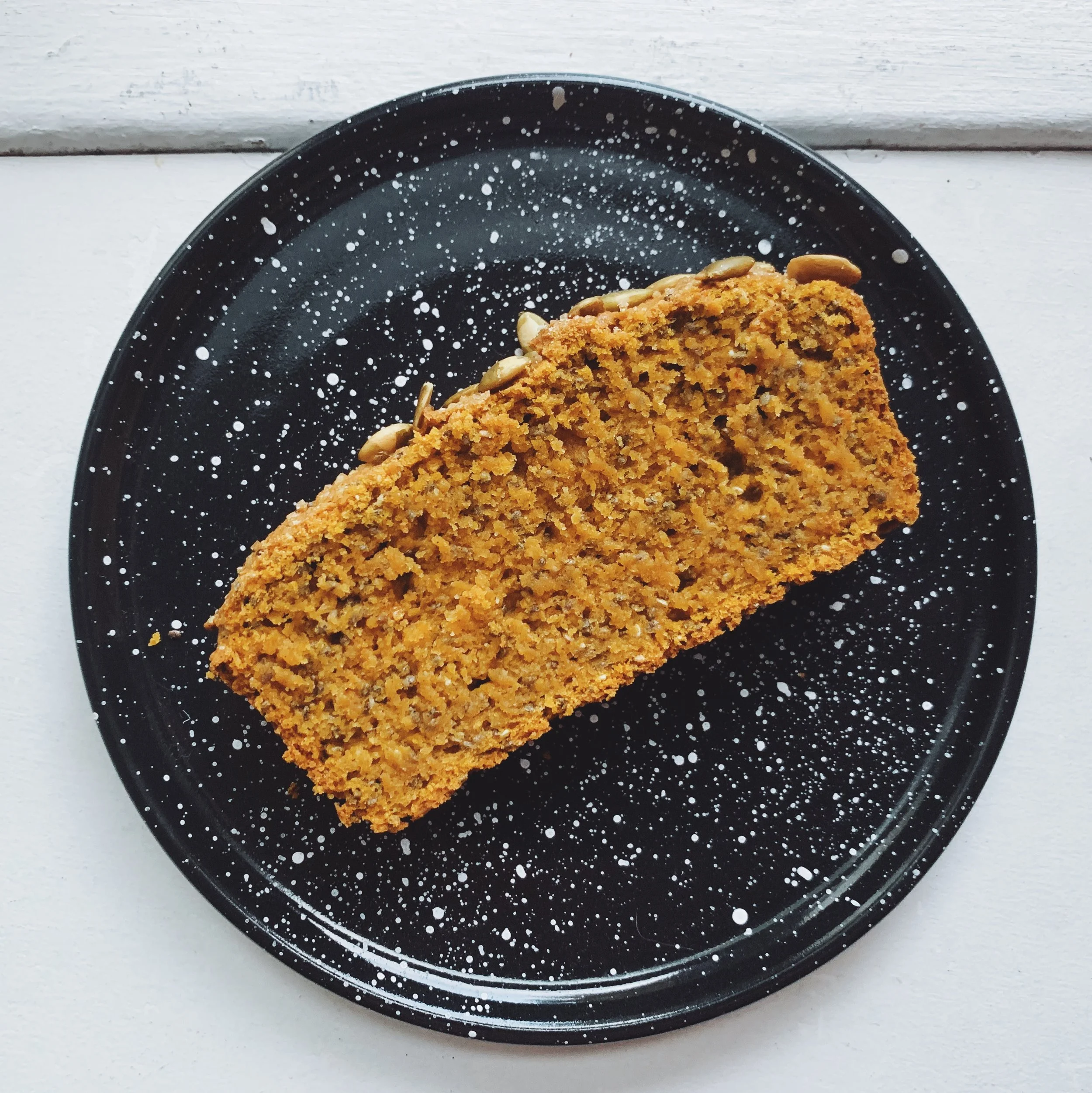 Pumpkin Chia Seed Snacking Bread