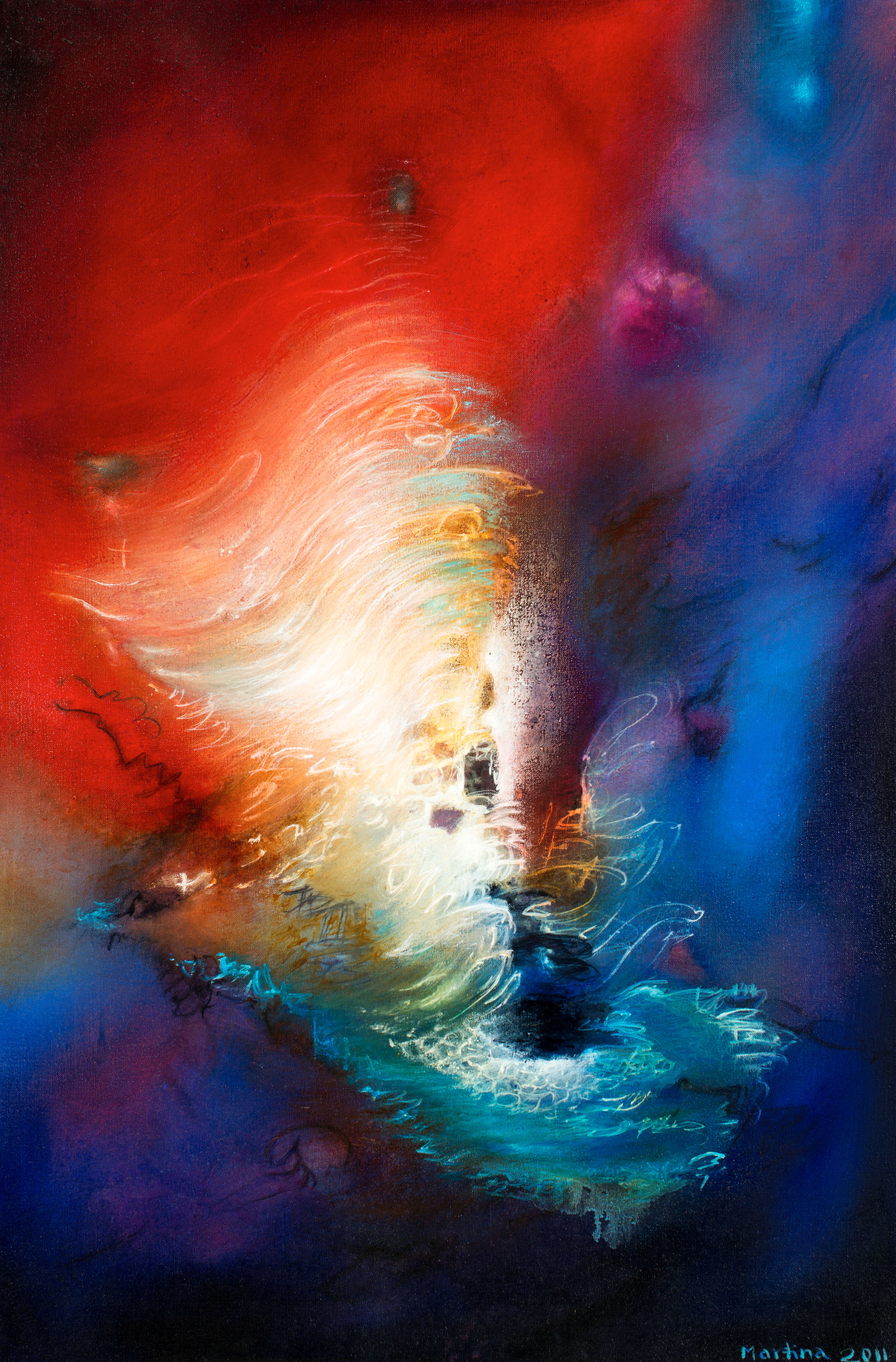 Expectation, 2012, oil on canvas, status: Private Collection