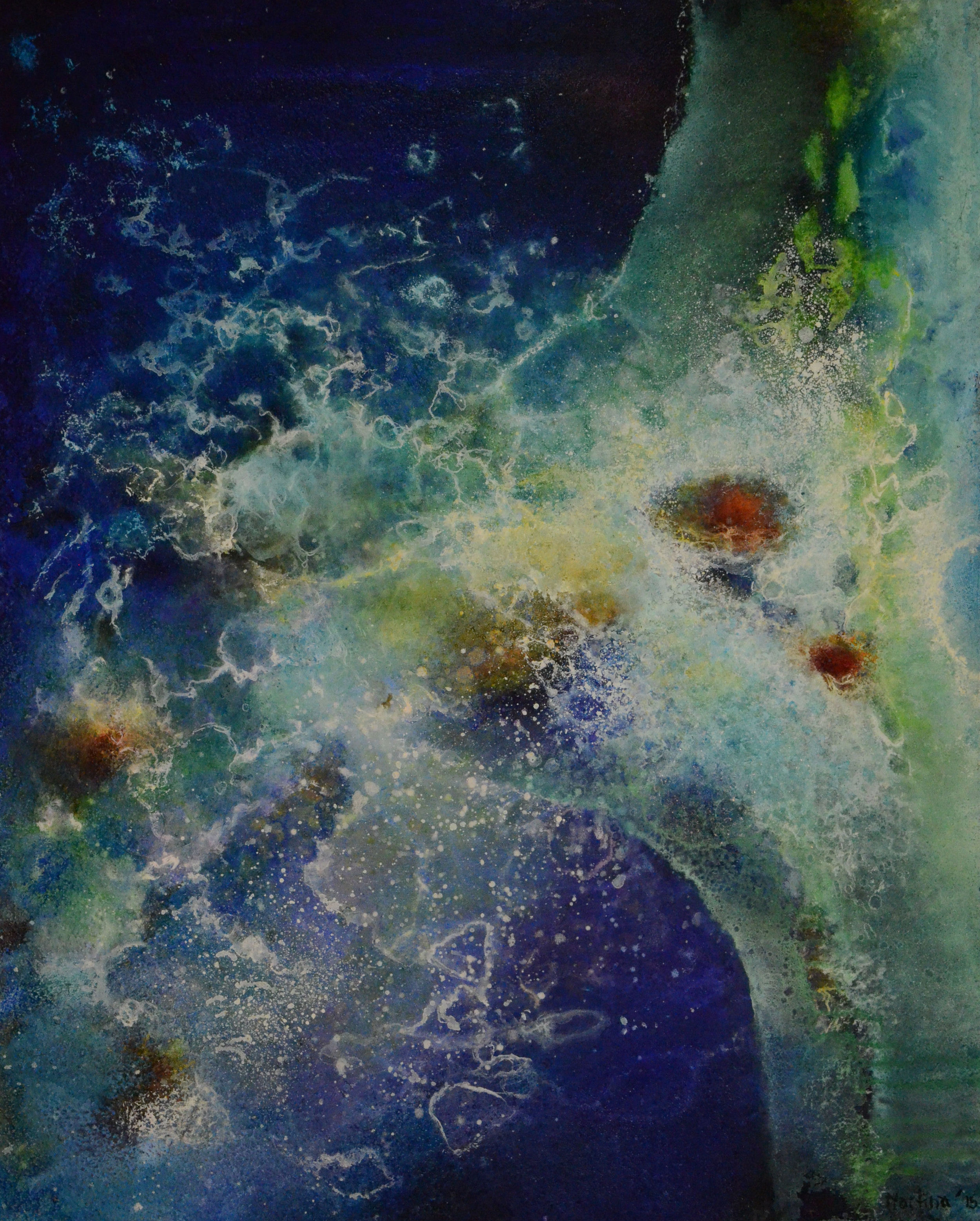 Furthest Out, 2015, oil on canvas, 30"x24", status: available