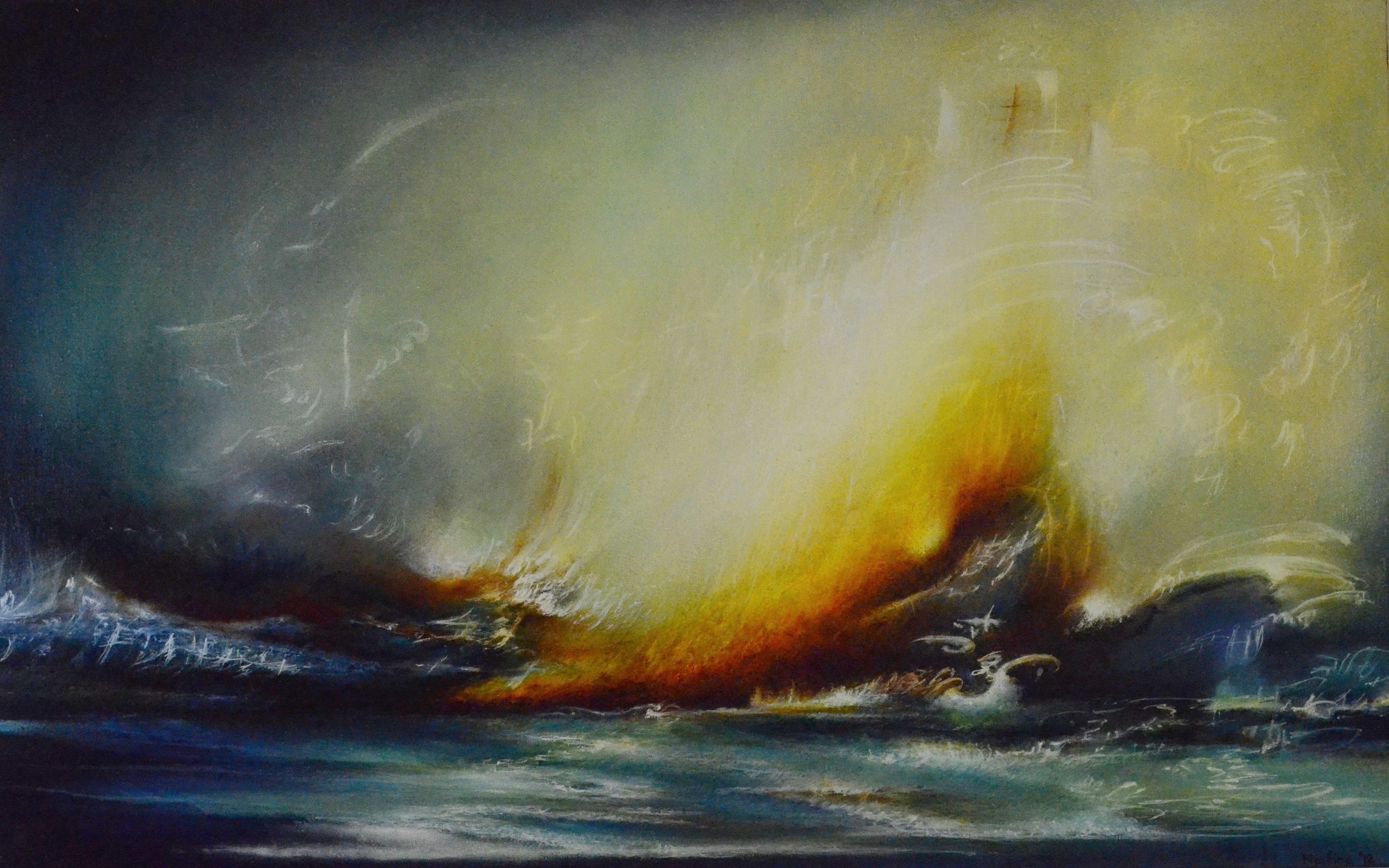 Ephesus, 2012, oil on canvas, 38"x52", status: private collection