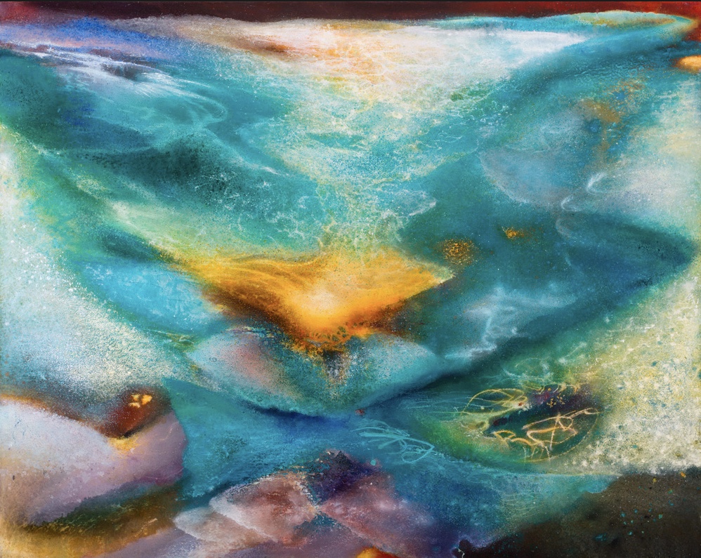 Identification, oil, earth and pigments on linen, 2017, 48"x60", status: private collection, Ghent, NY