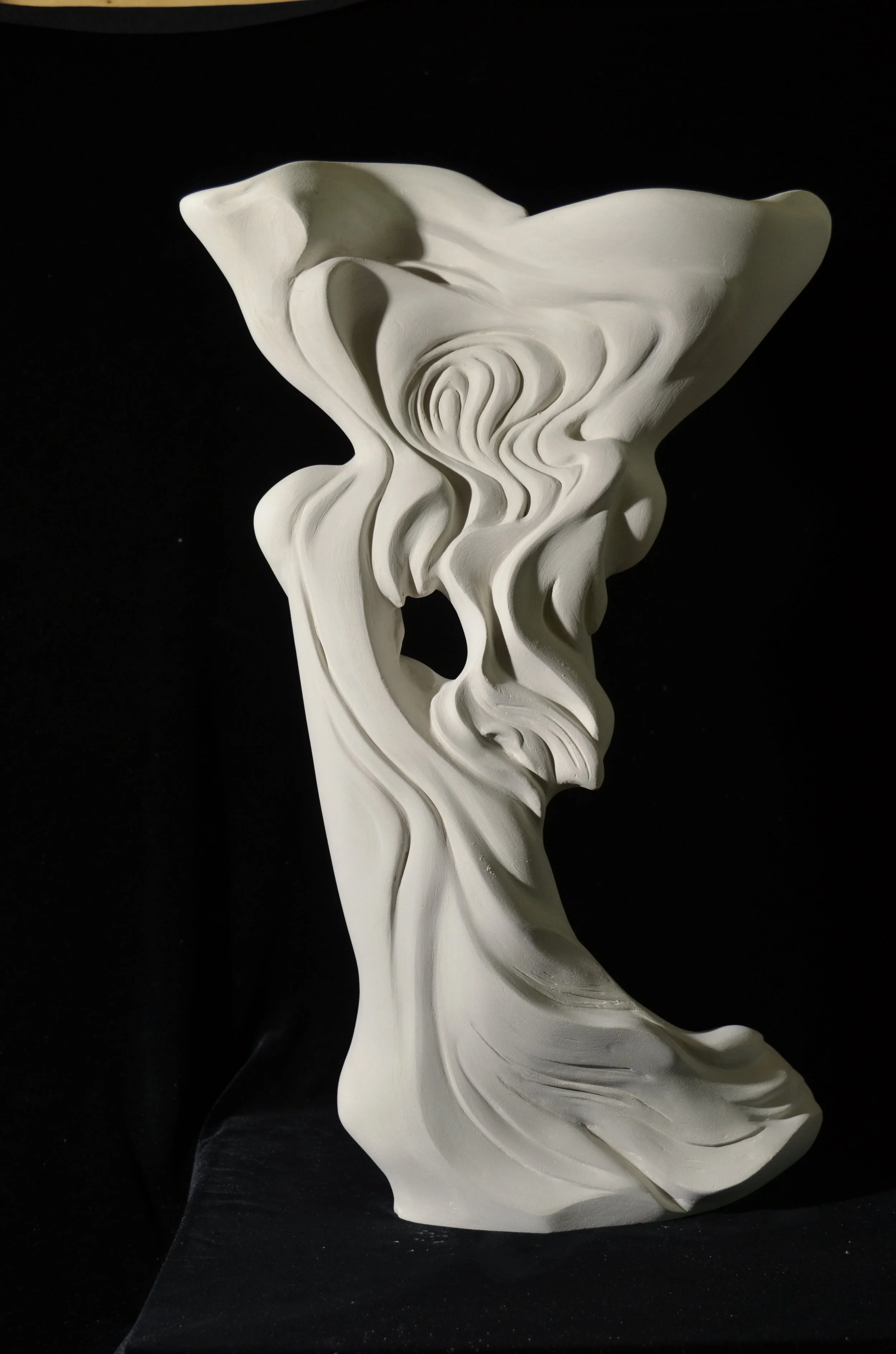 Maquette for "Flow", 2018, front view