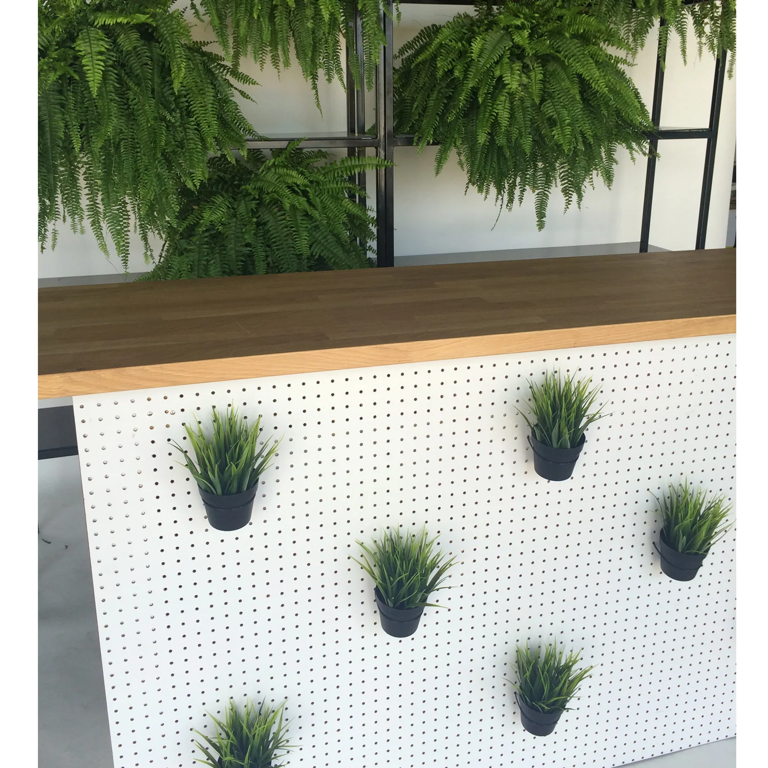 Hang & Display Pegbar by Ronen Rental Boutique Event Furnishings
