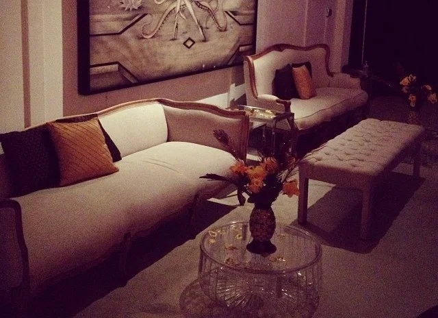 Vintage Sofa by Ronen Rental Boutique Event Furnishings