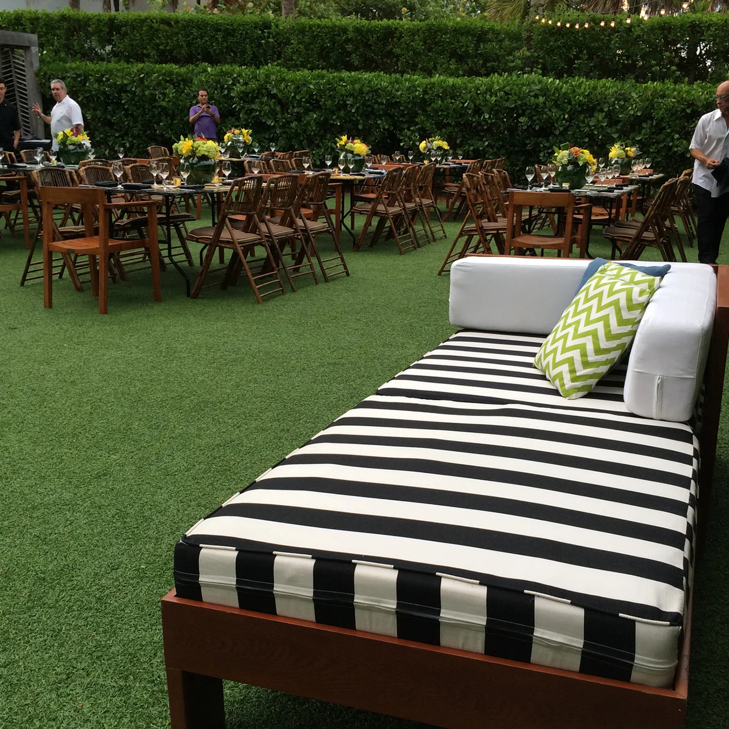 Lounge Chair - Stripes