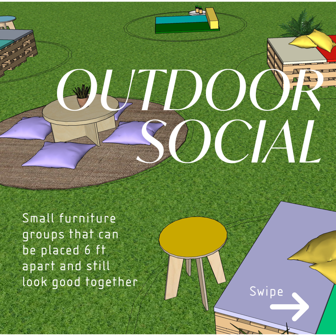 Outdoor Furniture Ideas For Events Under The New Normal