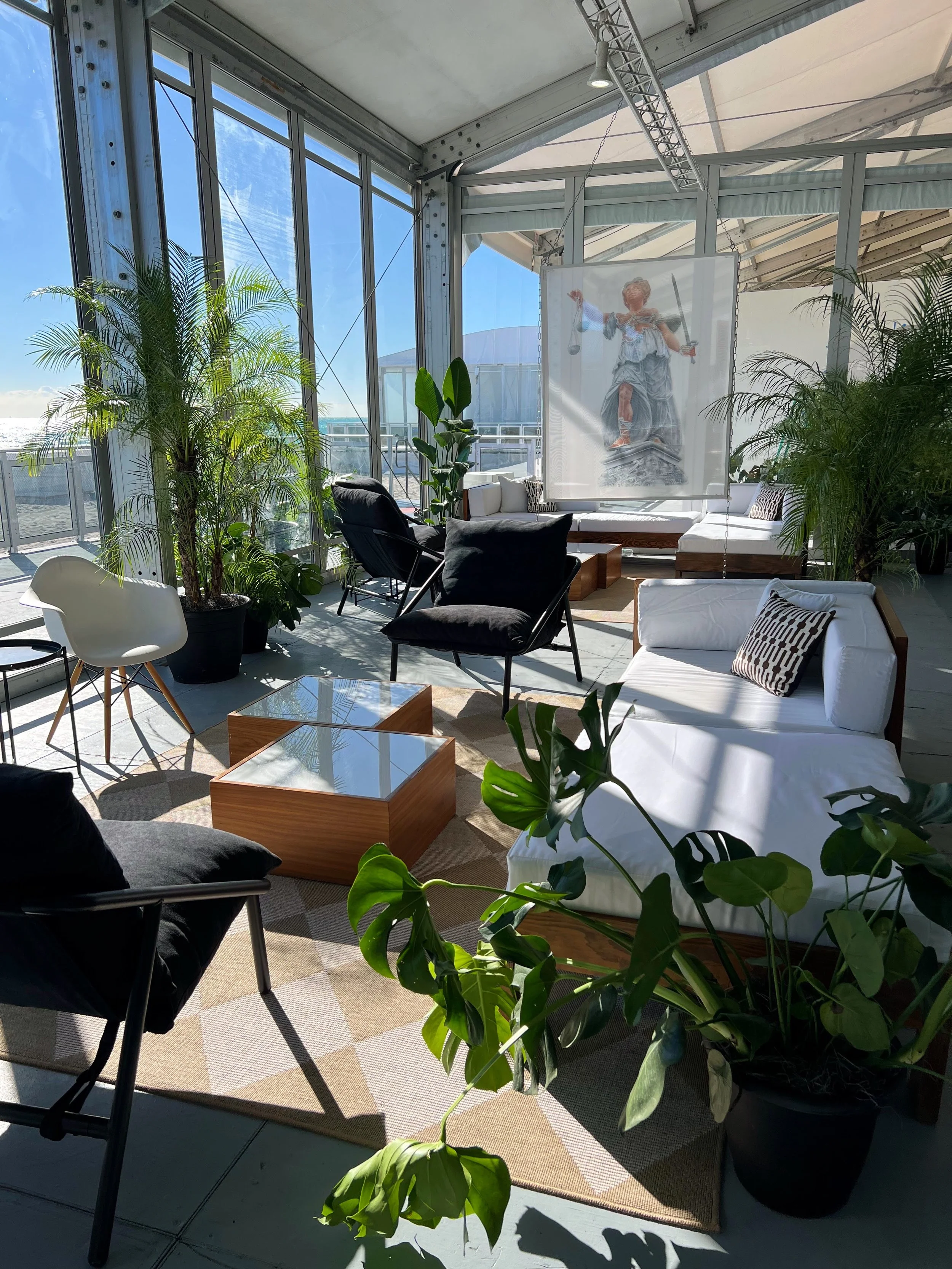 Lounge area at Scope Miami Beach