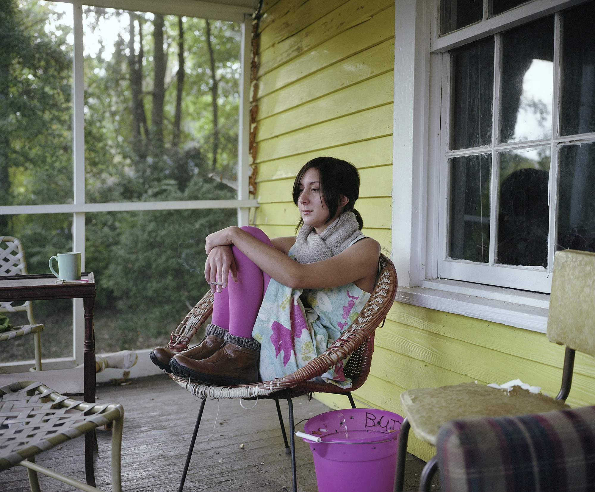 Micki on her Porch, 2006