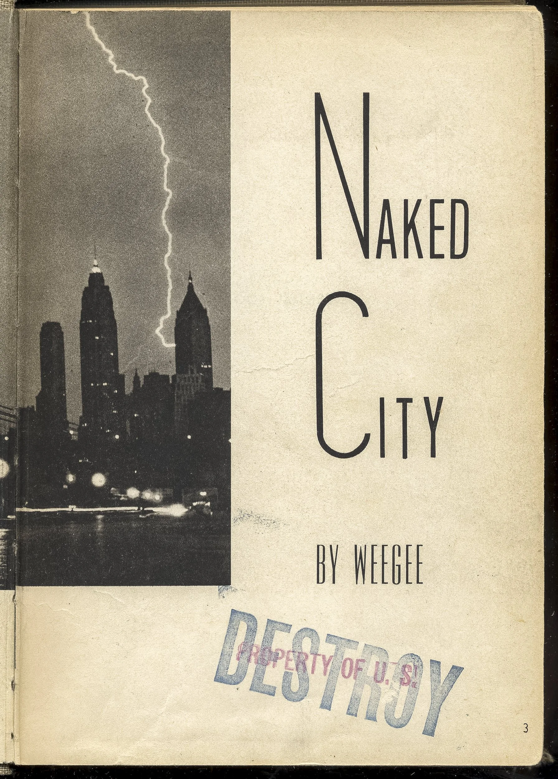 Weegee's Naked City