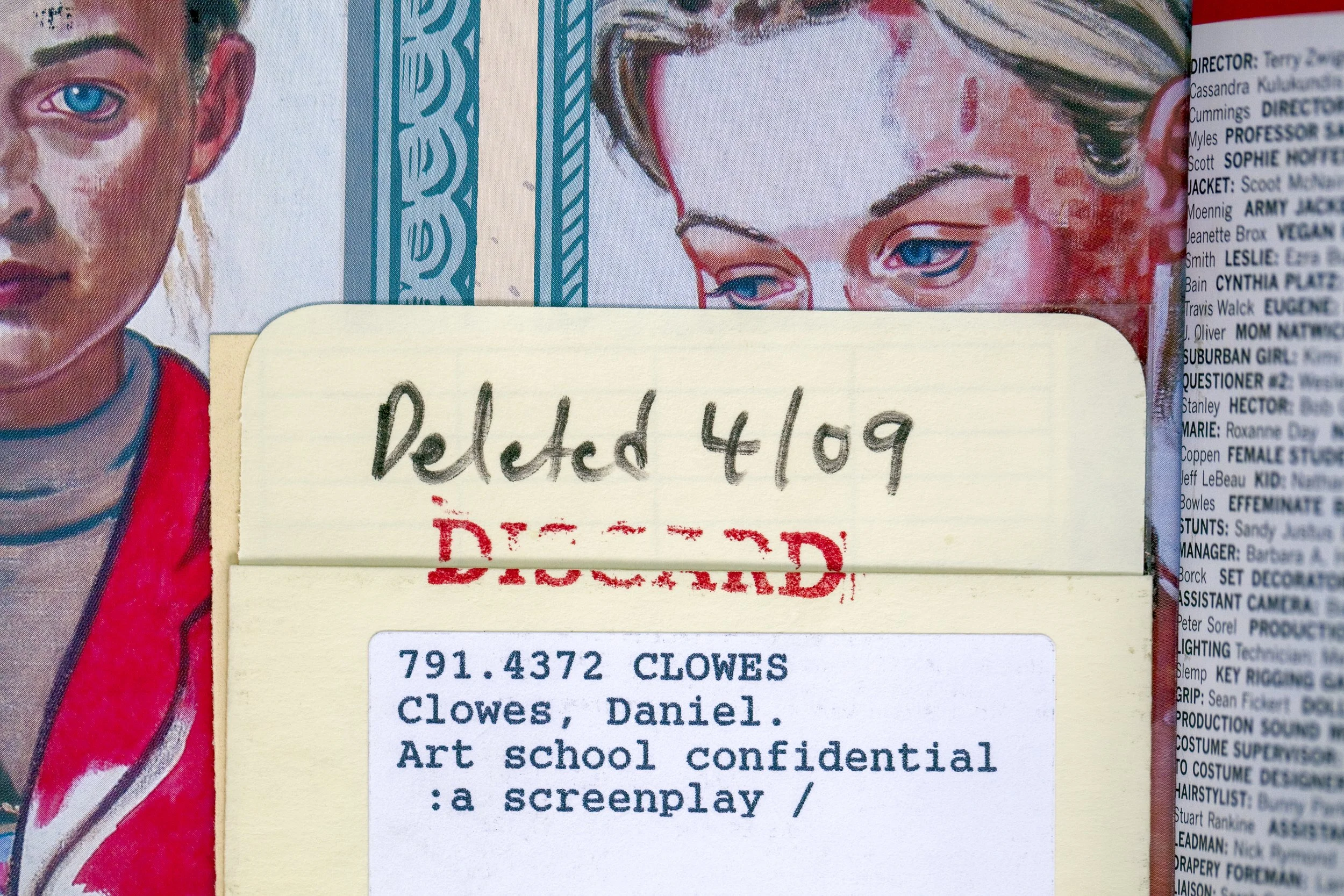 Daniel Clowes' Art School Confidential