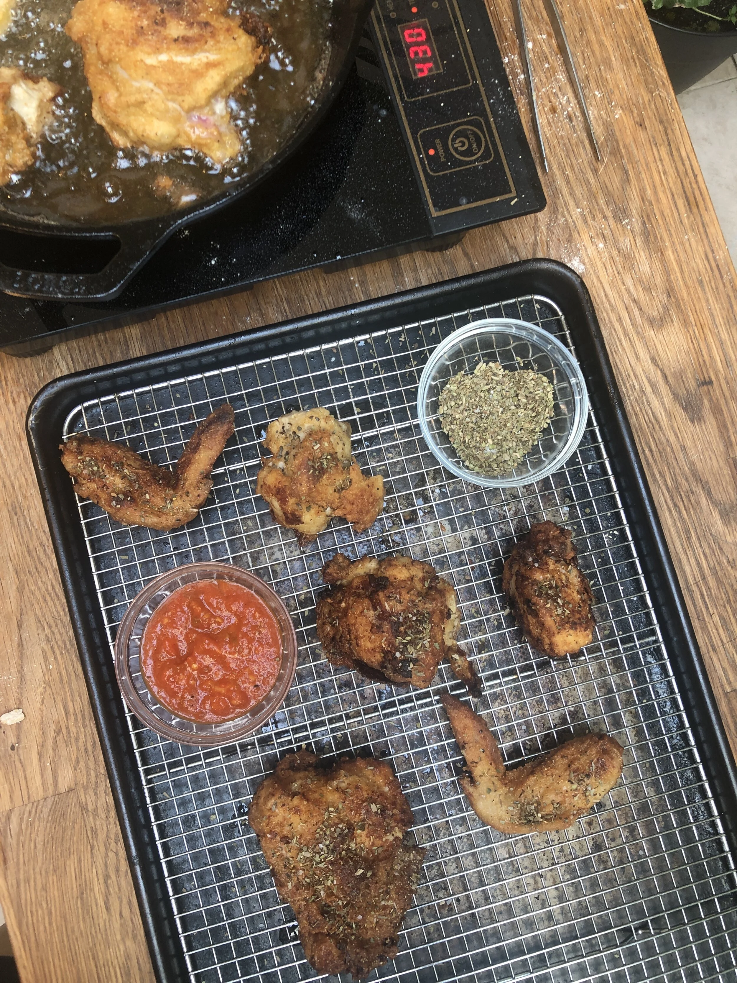 Pickle Brined Fried Chicken 