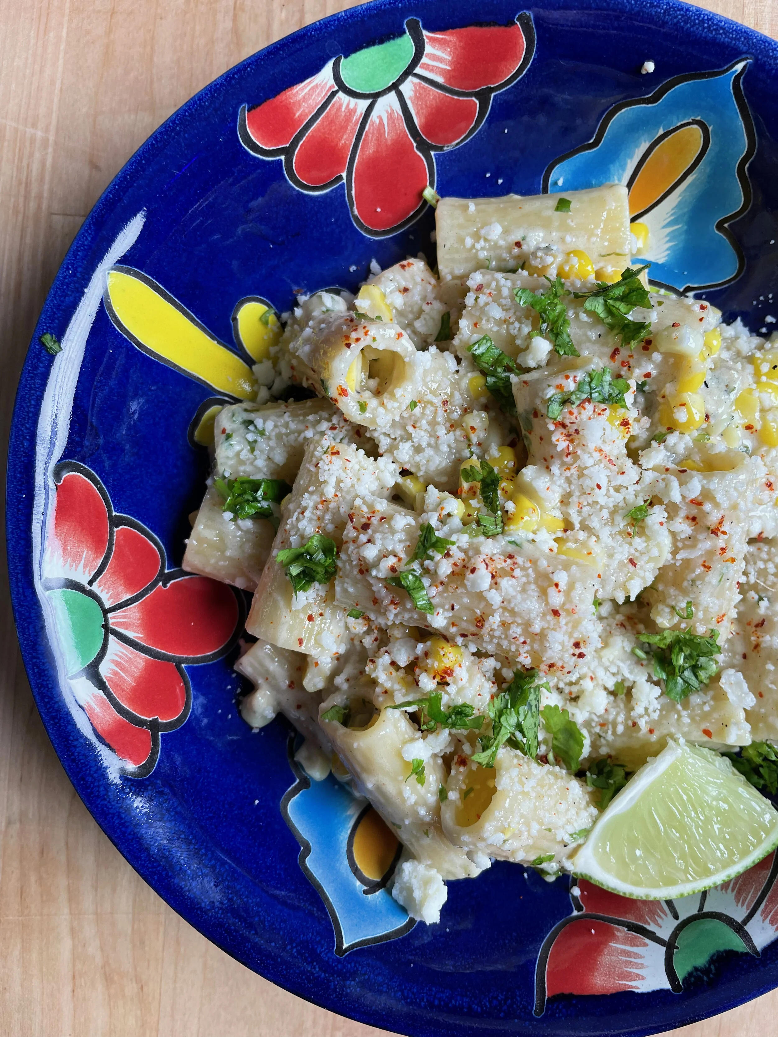 Mexican Street Corn "Esquites" Pasta 