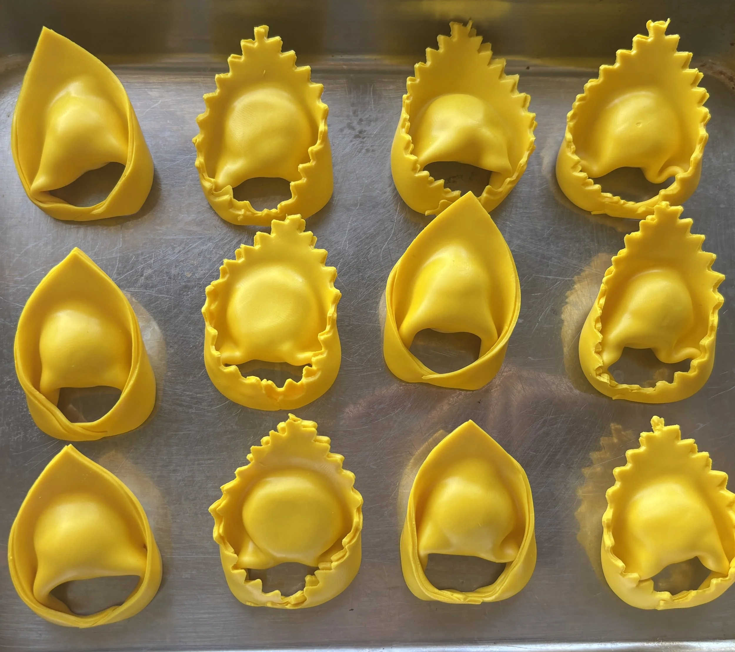 Handmade Clay Tortellini Magnets & Ornaments