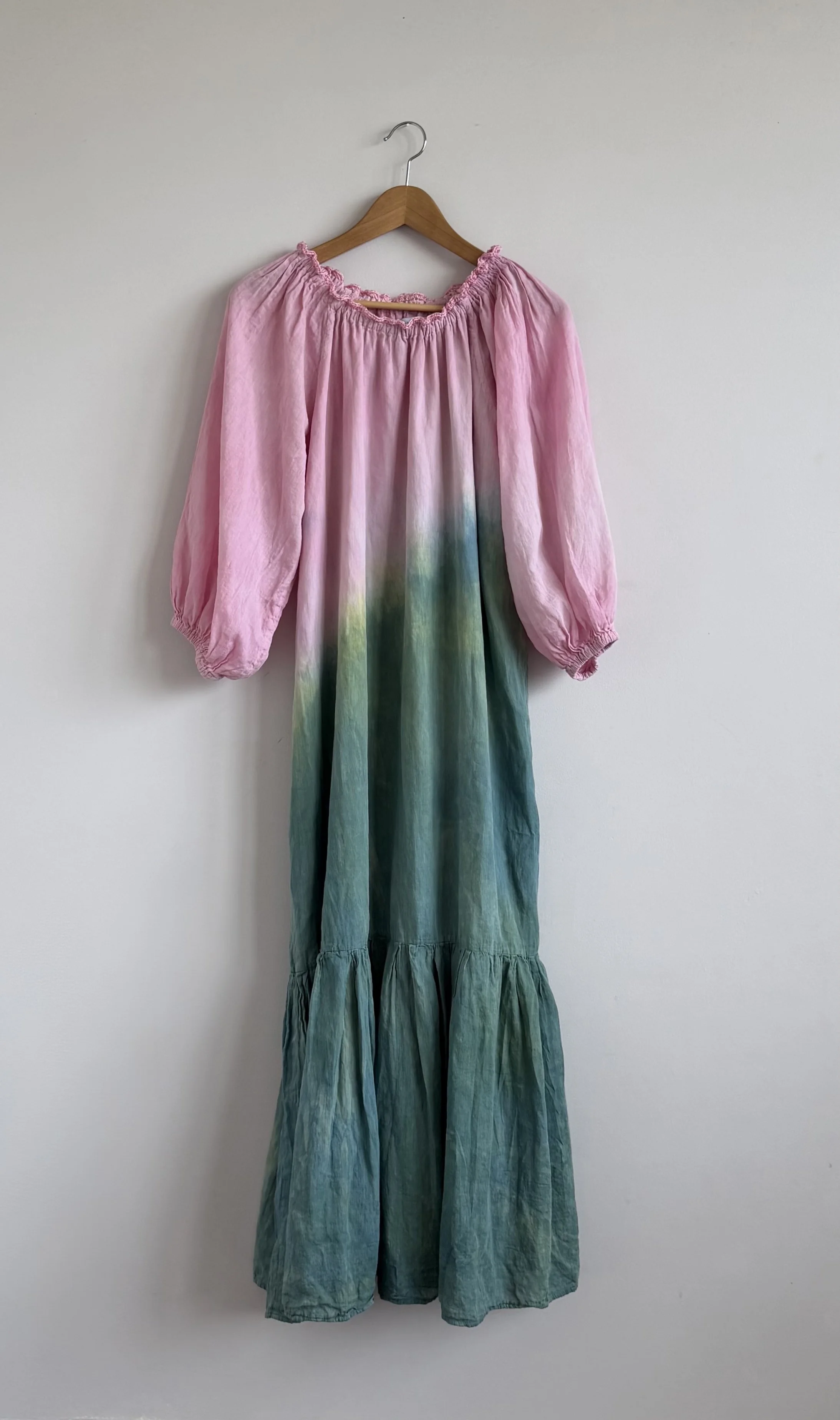 Catherine Dress - One-of-a-Kind Limited Edition - Pink Field - Small