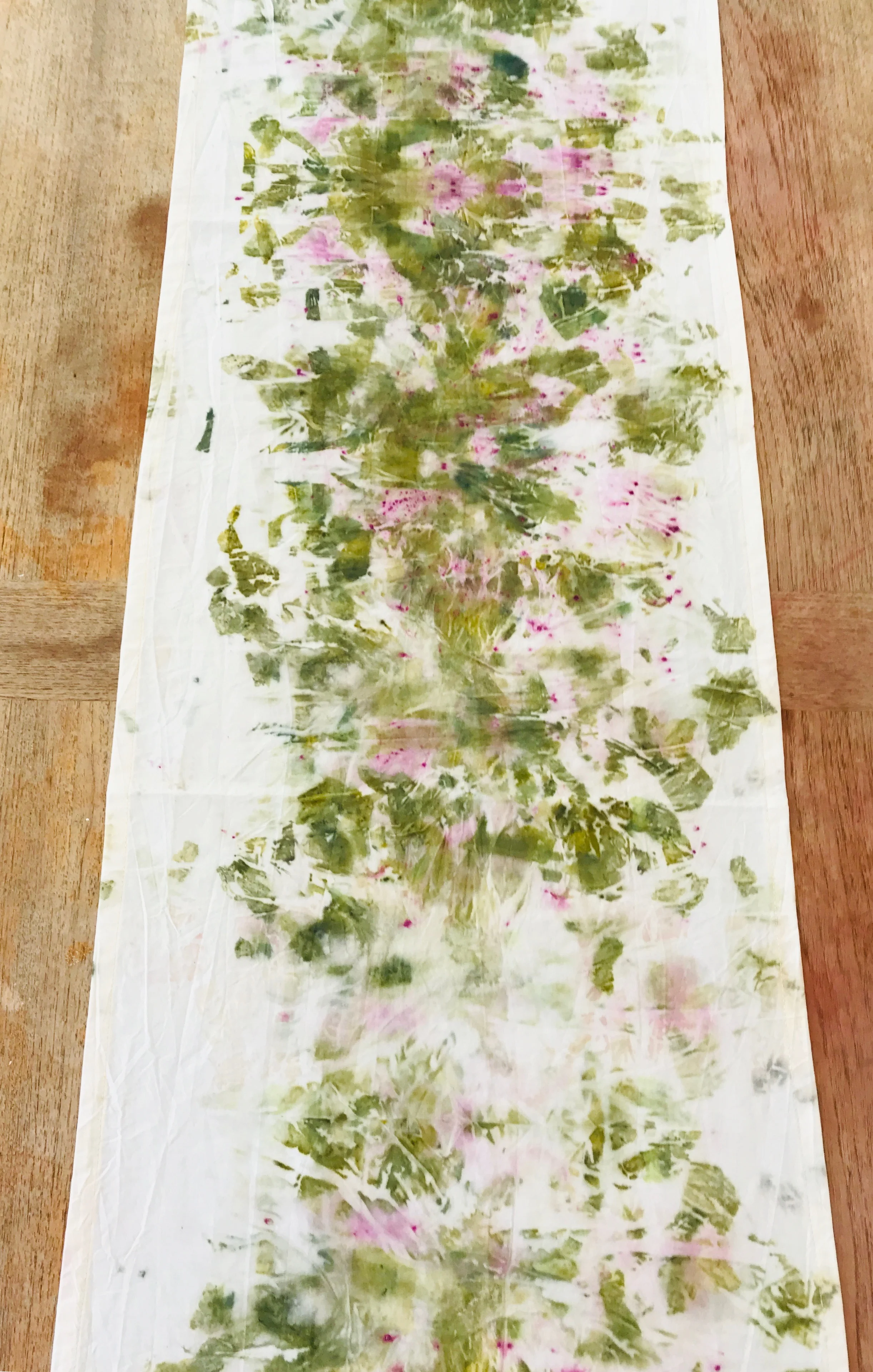 Organic Cotton Table Runner - Winter Forest - 3 - 1.jpg