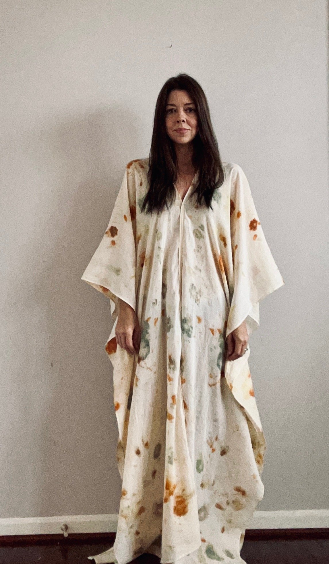 Organic Cotton Caftan - The Edie - Autumn — Saint Virginia