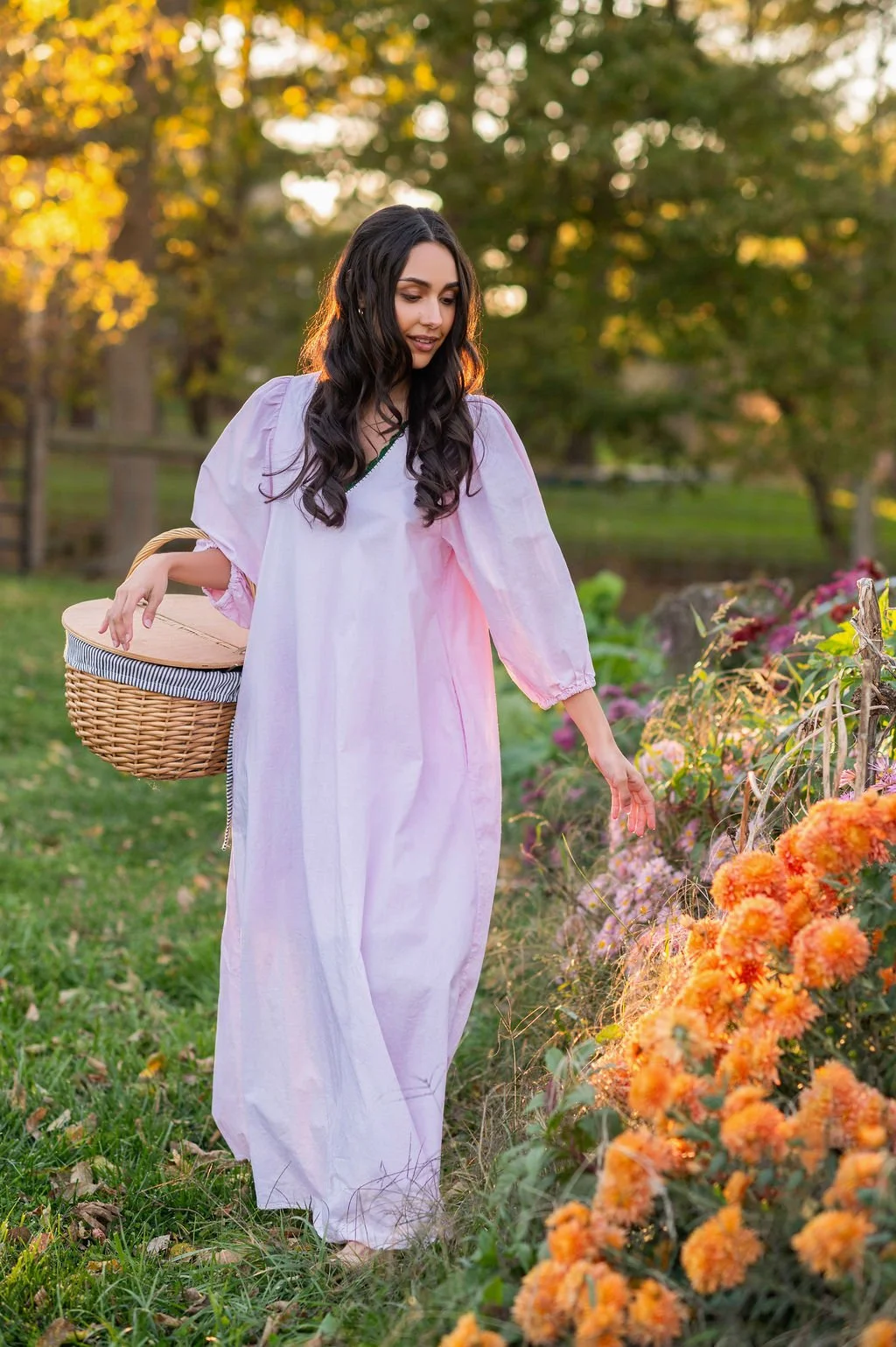 Elise Dress - Peony Pink