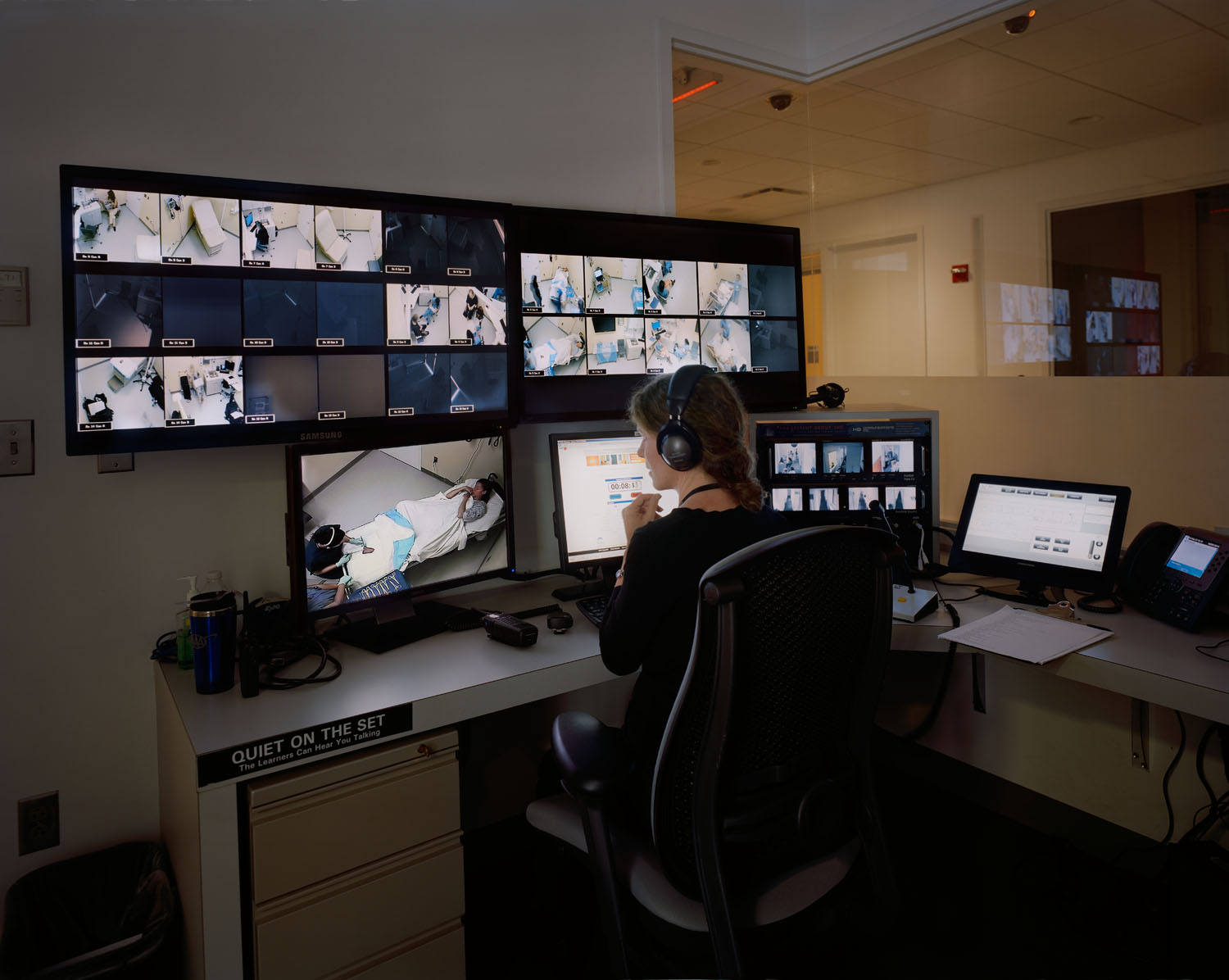  Control Room, NYSIM, Bellevue Hospital, NY 