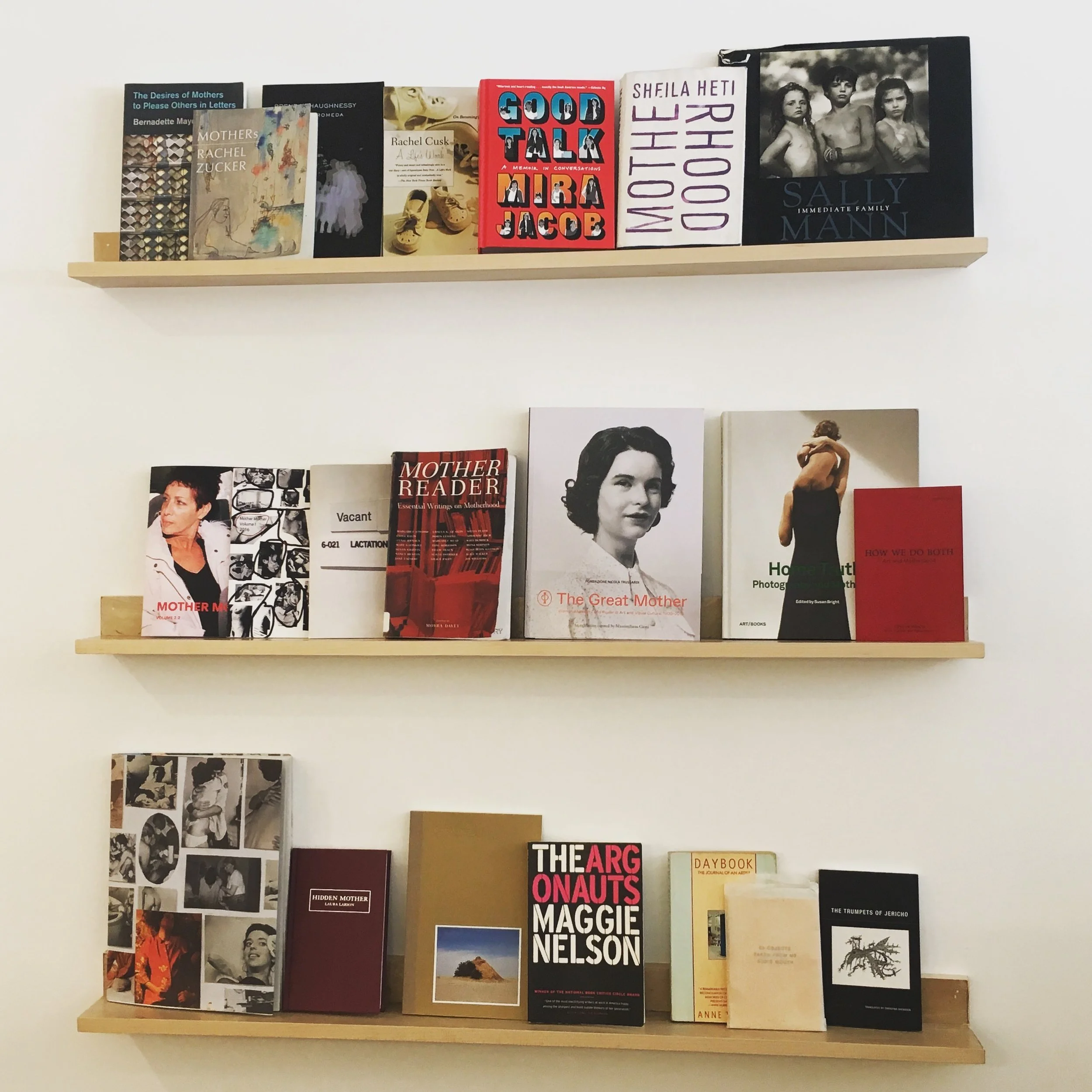Installation View: Baxter St at CCNY (personal books)